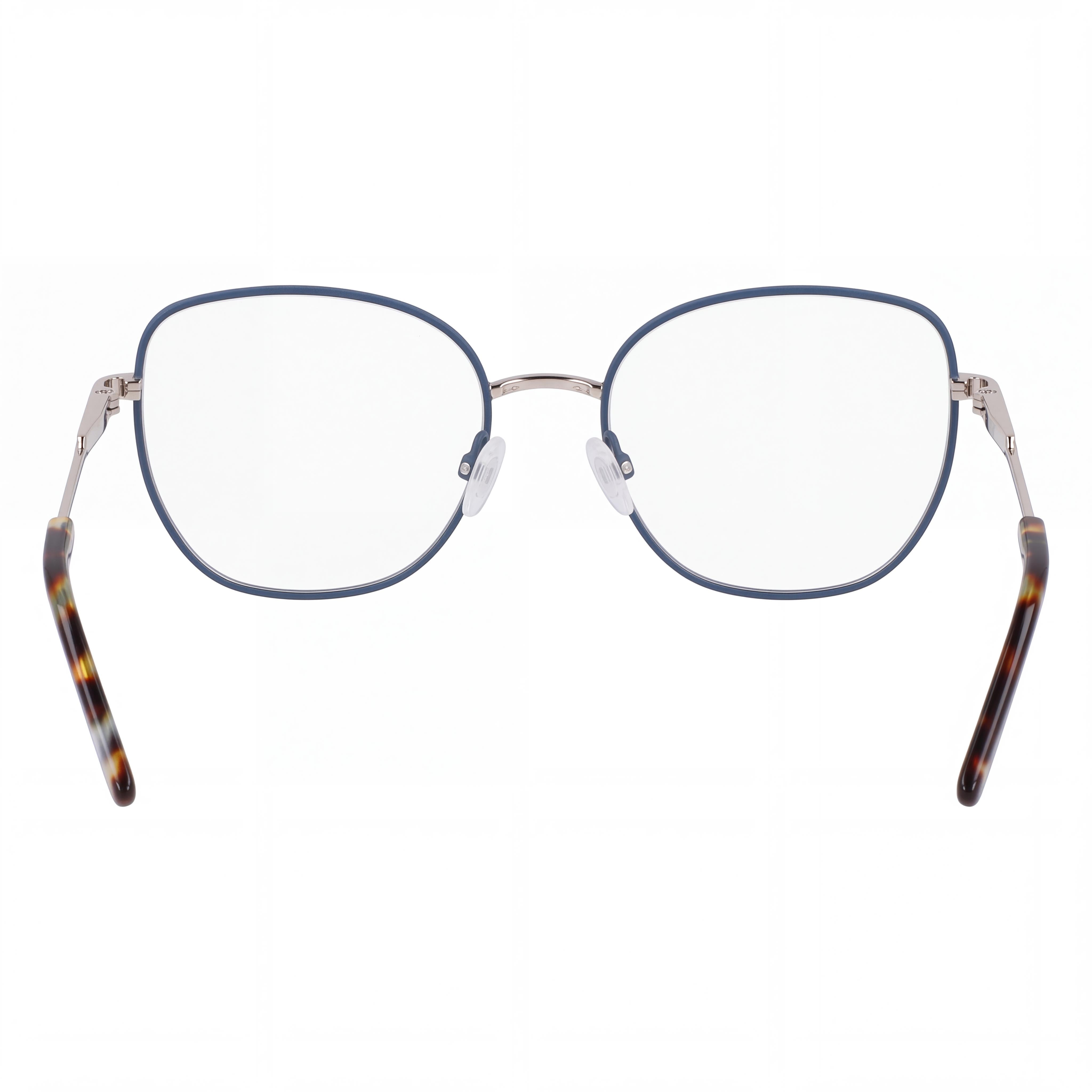 DKNY DK1034 Women's Casual Style Teal/Silver Metal Frame Non-Polarized Polycarbonate Sunglasses, 51mm Lens Width, Photo 3