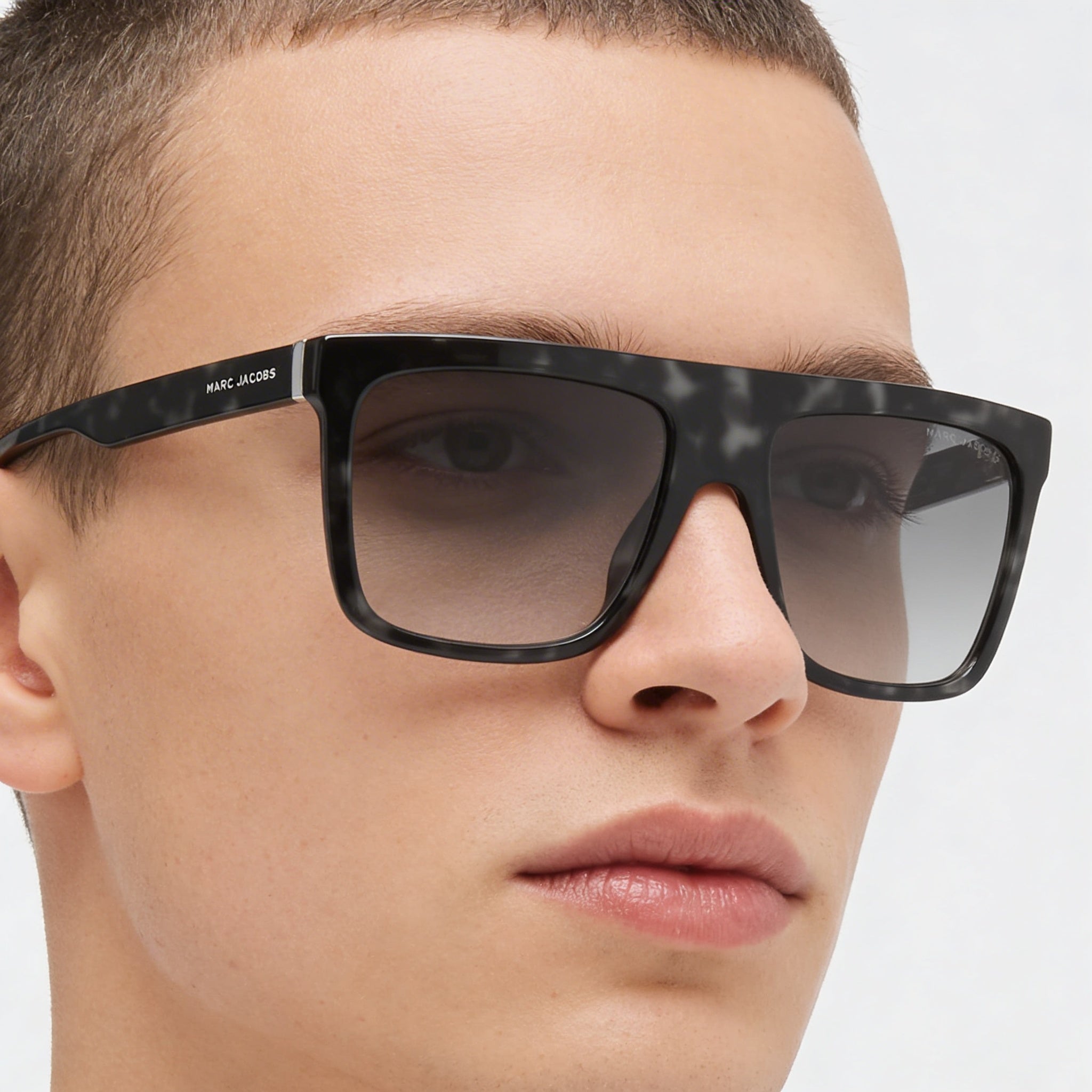 Marc Jacobs Marc 639/S Classic Unisex Dark Havana Brown Shaded Acetate Brown Lens UV Protection 57mm Sunglasses, Photo 5