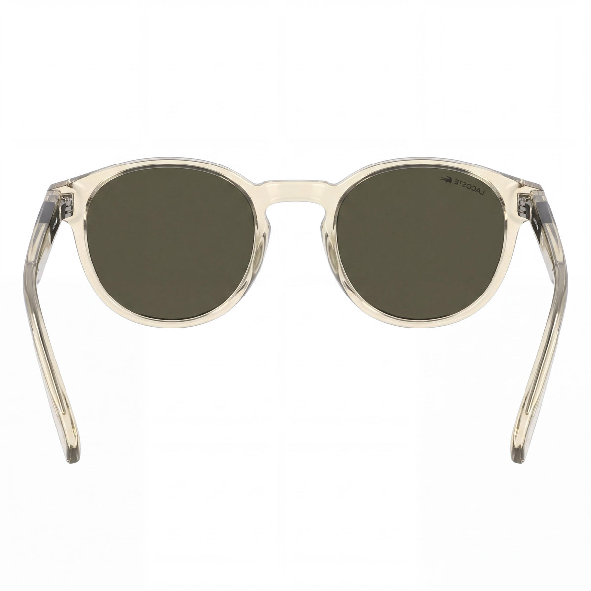 Gafas de sol Lacoste L6055s N para hombre, de plástico amarillo transparente con protección UV y lentes amarillas, 51 mm, Photo 4