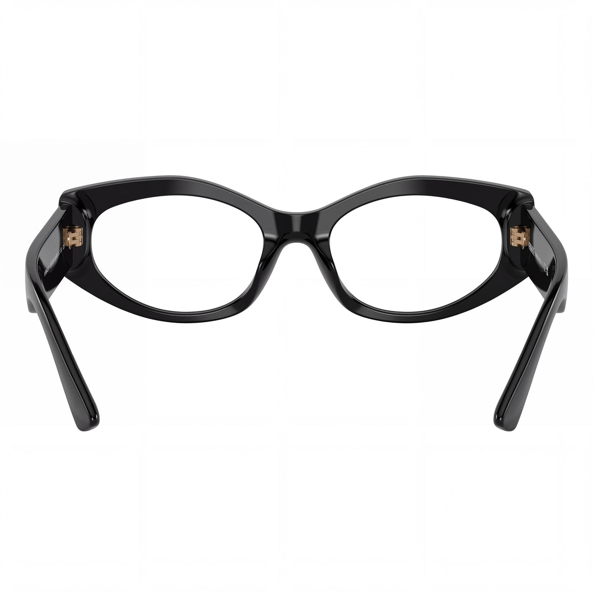 Versace Classic Women's Black Acetate Frame Optical Eyeglasses with Polycarbonate Demo Lenses 51mm, Photo 4