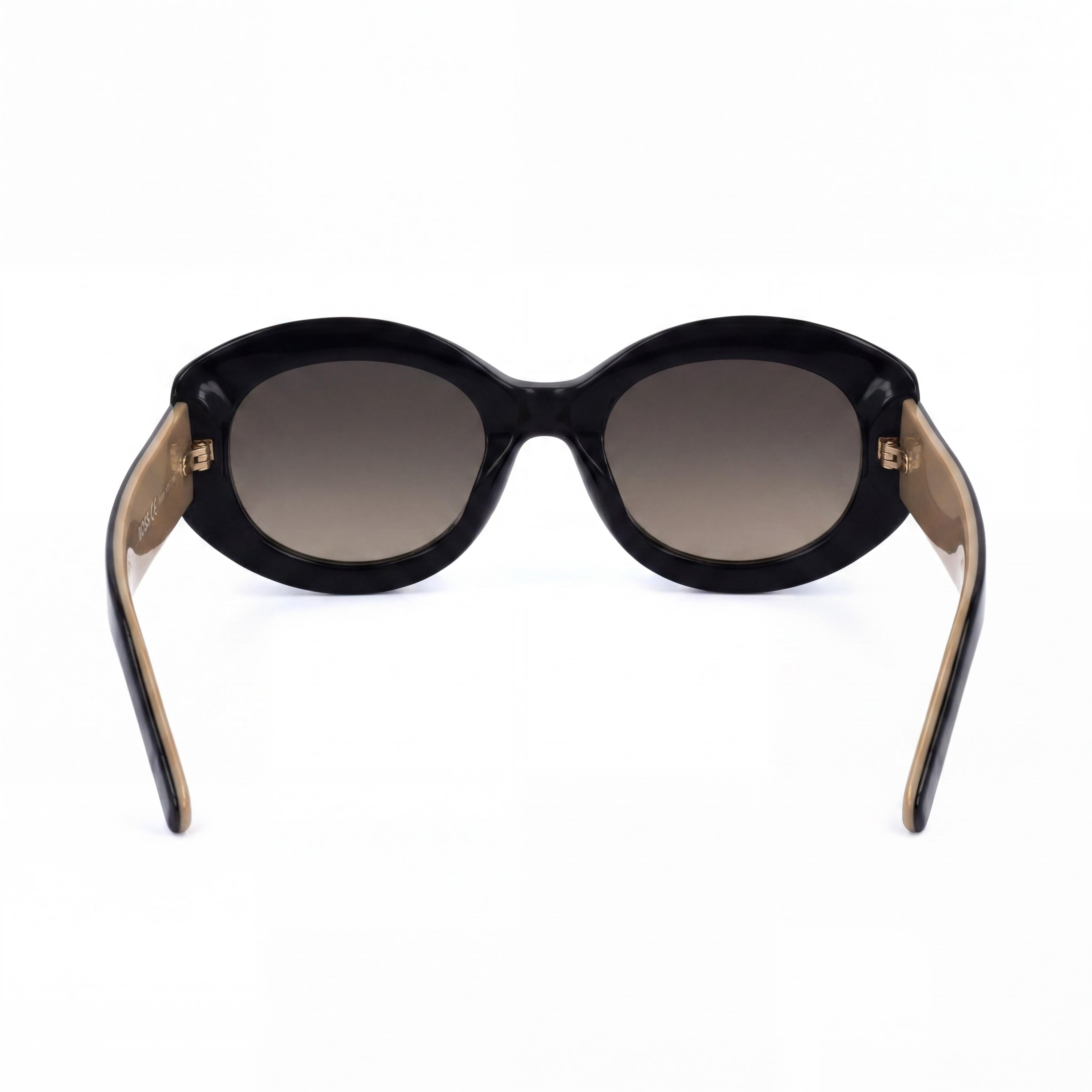Hugo Boss B1521/N/S Women's Grey Brown Doubleshade Black Beige Plastic Frame Polycarbonate UV Sunglasses 51mm, Photo 4