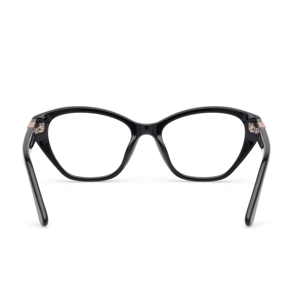 GUESS Gu50162 Women's Shiny Black Frame Non- Polycarbonate Lenses Eyewear Size 51-16-135