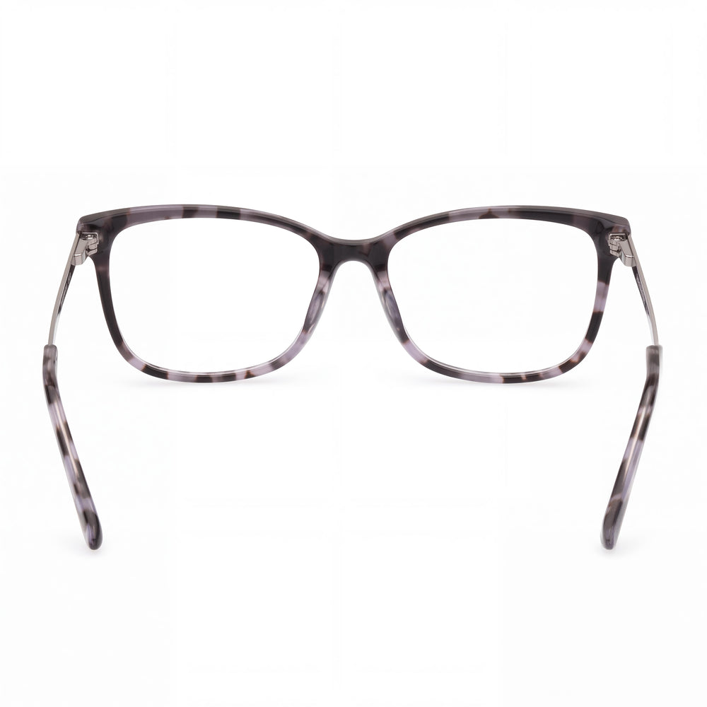 Skechers Sophisticated Unisex Plastic Frame Eyewear with Polycarbonate Lens Black Shiny Palladium 54mm