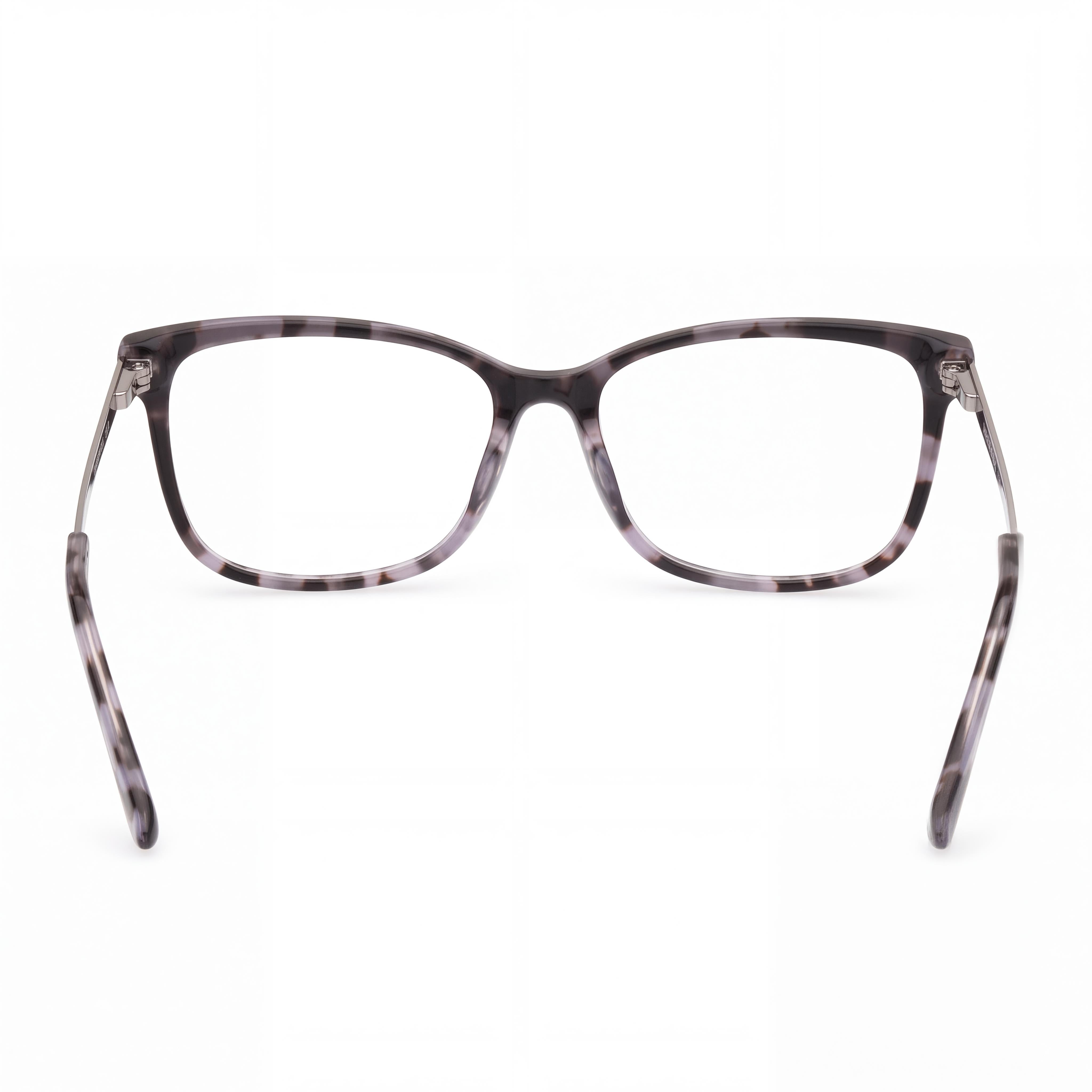 Skechers Sophisticated Unisex Plastic Frame Eyewear with Polycarbonate Lens Black Shiny Palladium 54mm, Photo 3