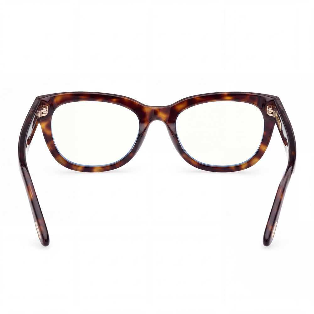 Marcolin Ft6066-b Unisex Classic Dark Havana Blue Filter Plastic Non-Polarized Sunglasses 53mm