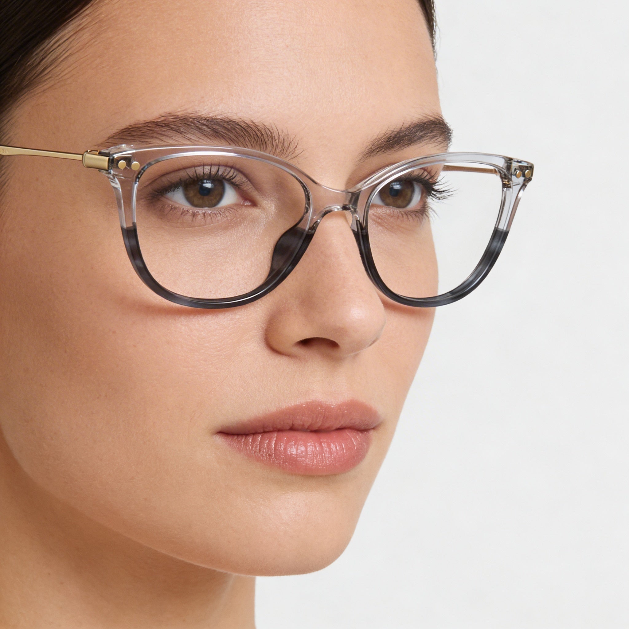 Levi's NON- Women's Blue Horn Polymethyl Methacrylate Frame with Plastic Lens Eyeglasses 51mm, Photo 5