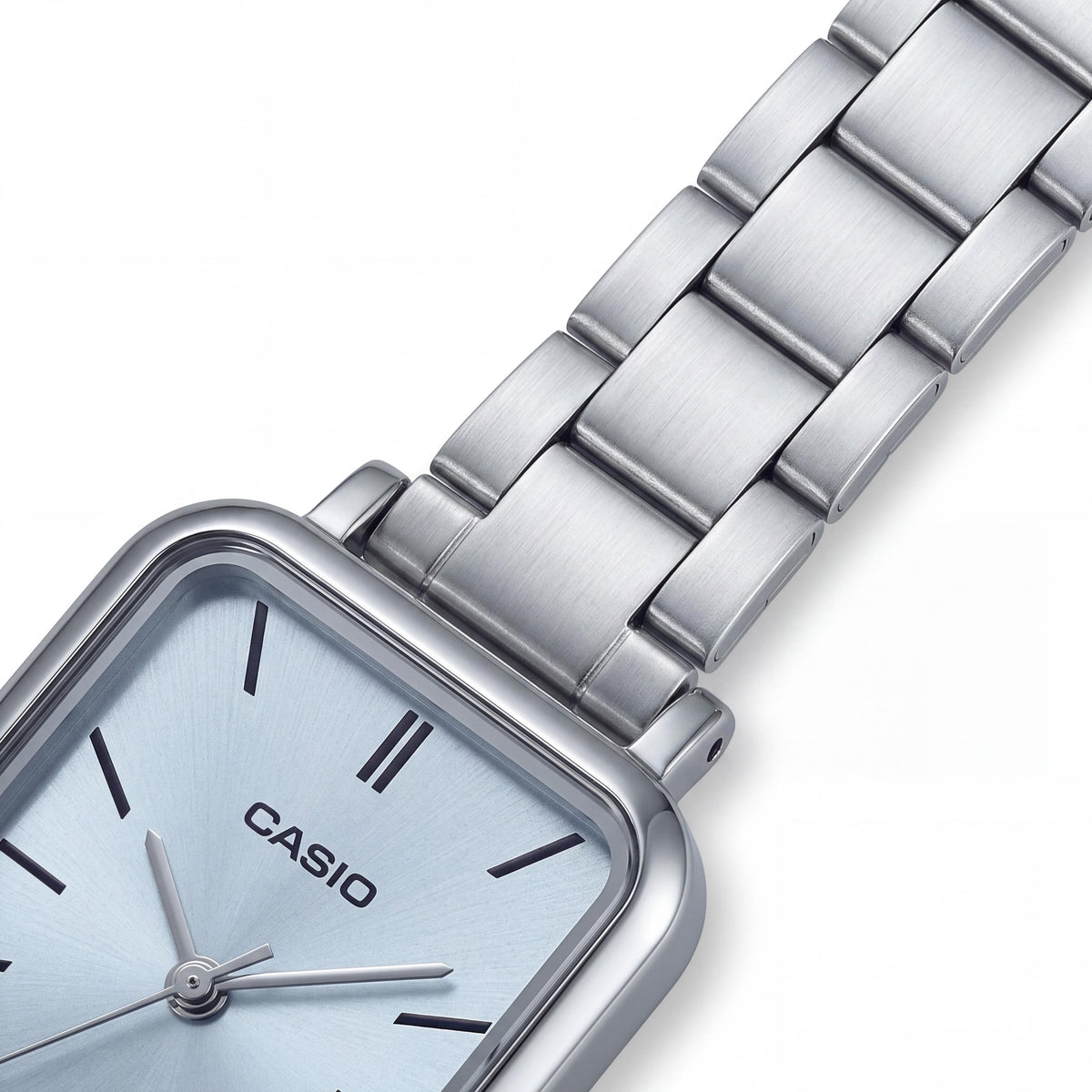 Casio LTP-V009D-2EUDF Unisex Silver Blue Stainless Steel Analog Water Resistant Watch 22mm, Photo 3