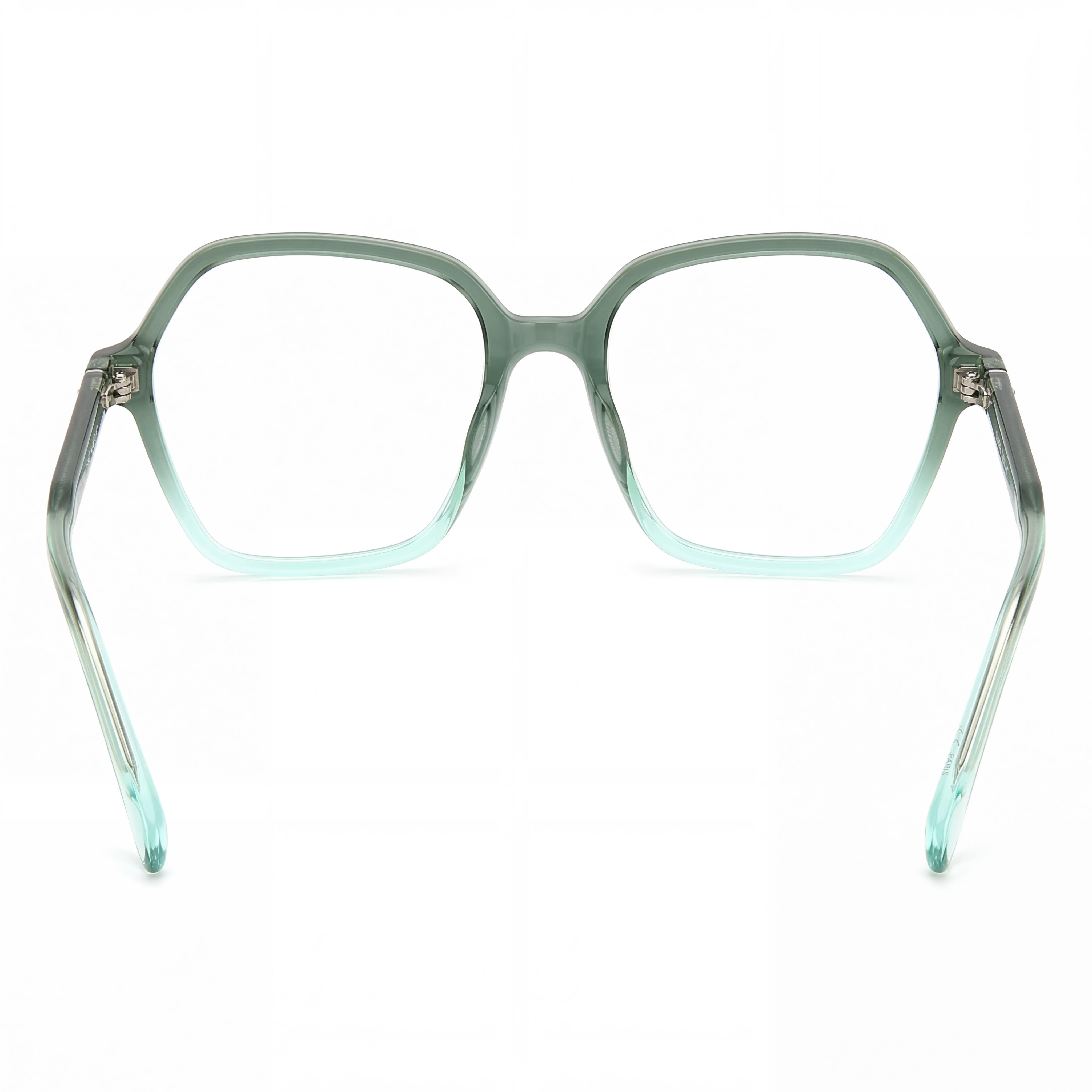 Isabel Marant Modern Style Unisex Sunglasses featuring Green Acetate Frame & Green Polycarbonate Lenses, 53mm, Photo 3