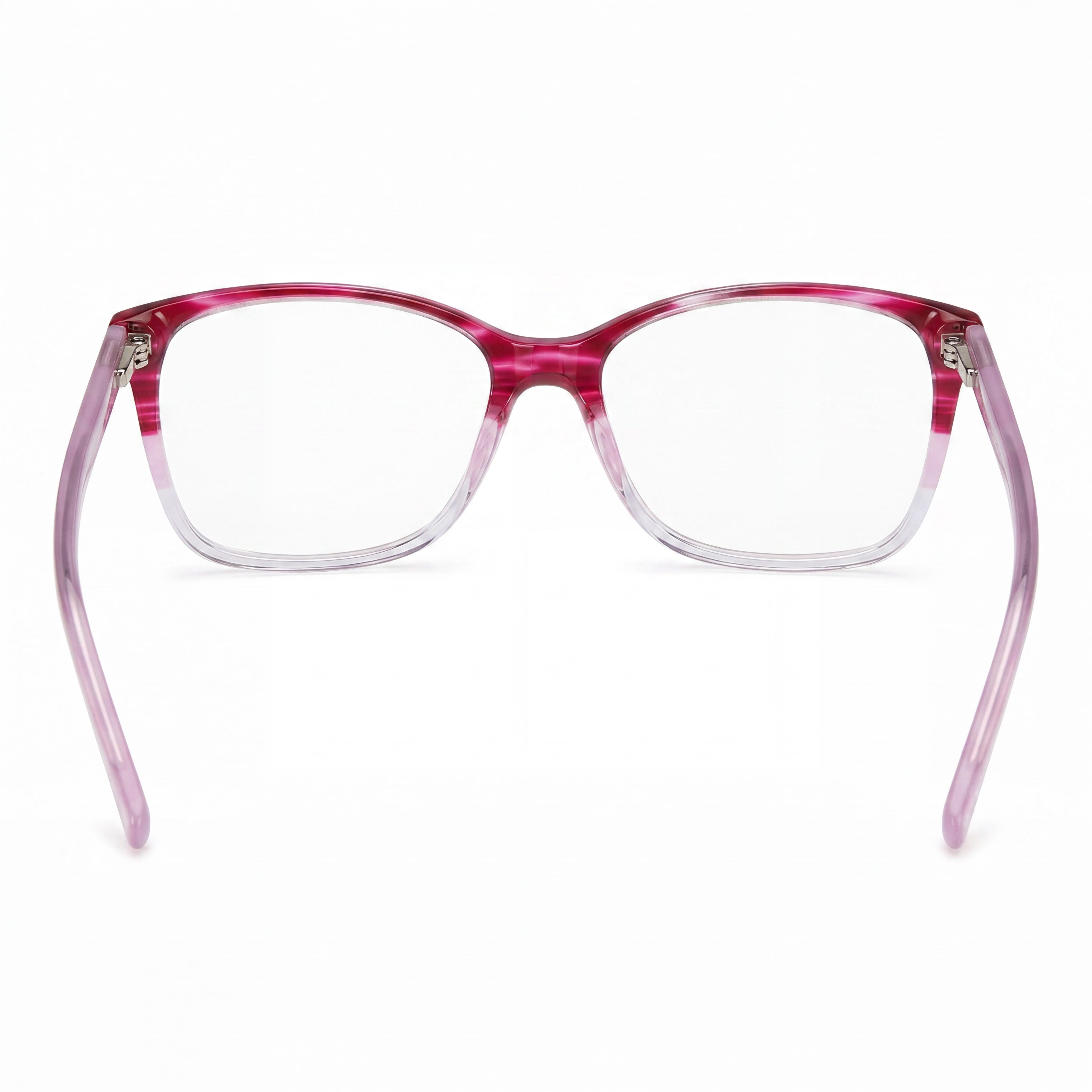 Missoni MMI 0010 Women's Full-Rim Square Optical Frames, Pink Horn Tri-tone Acetate, Size 54-16-140, Photo 3