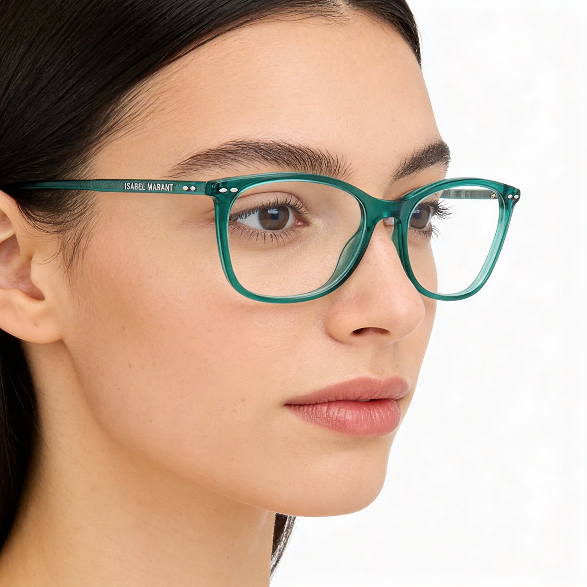 Gafas de sol Isabel Marant Modern para mujer, de policarbonato verde azulado, 53 mm, Photo 5