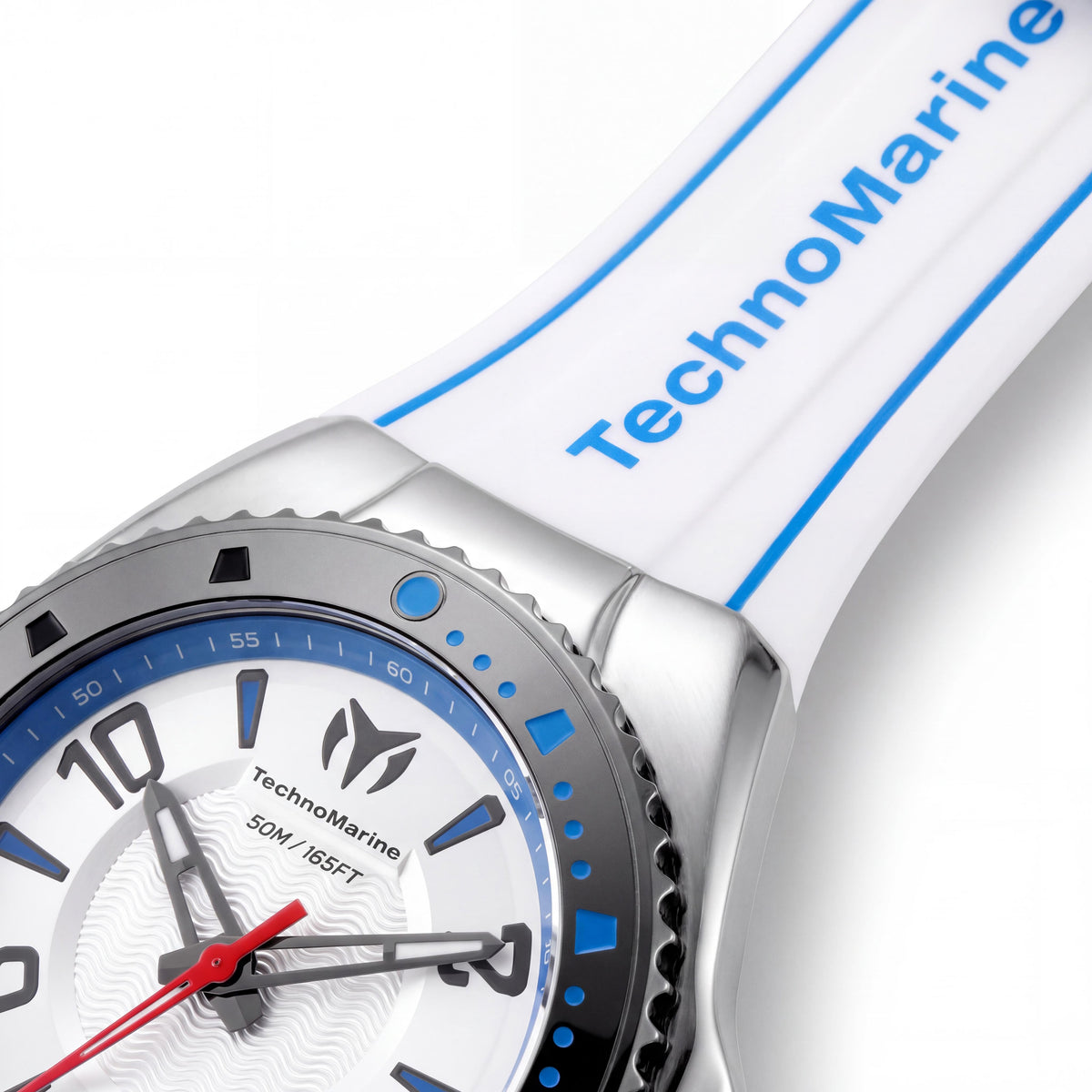 Reloj de cuarzo de acero gris TechnoMarine Racing Legends para hombre, 44 mm, de acero inoxidable, Photo 3