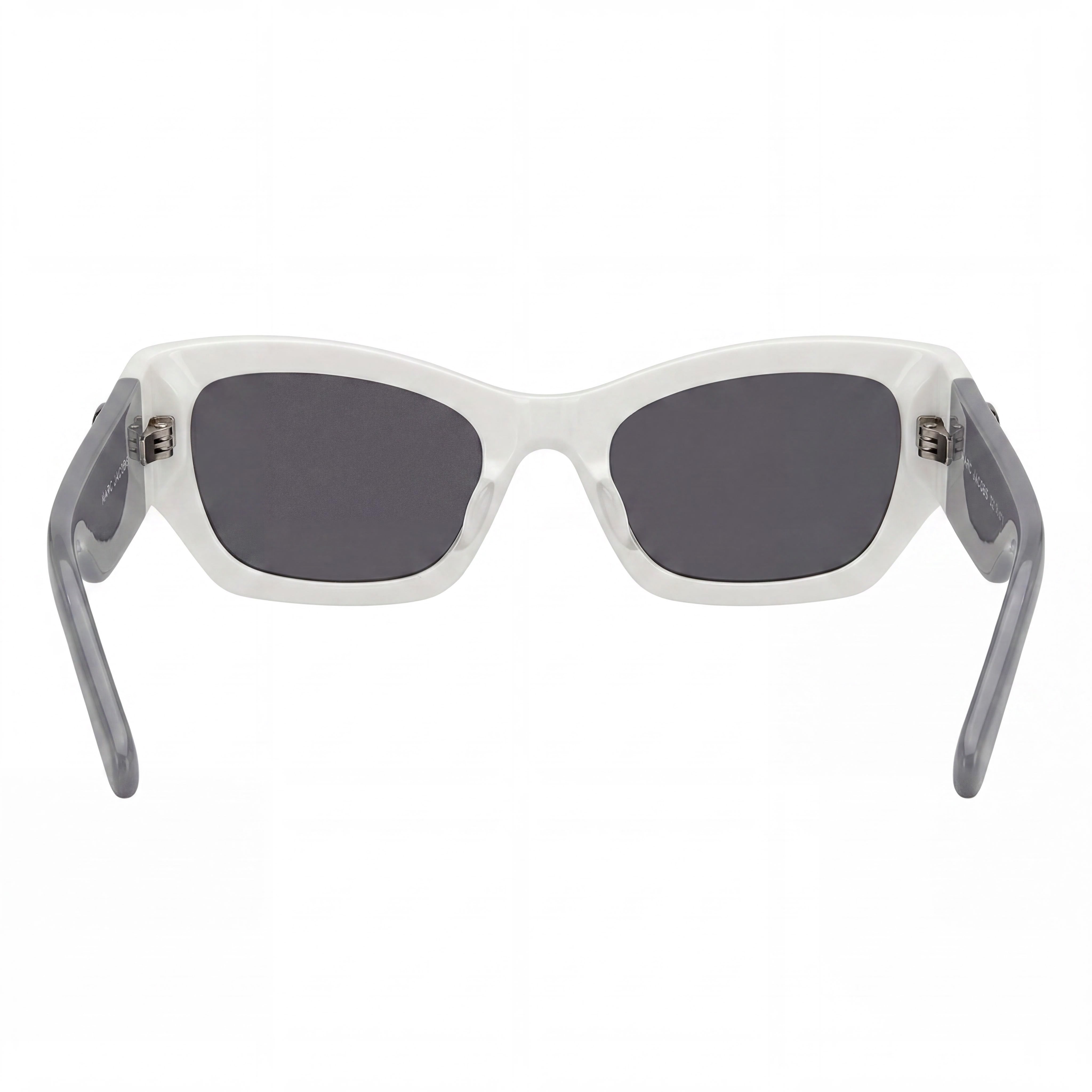 Gafas de sol Marc Jacobs Cat Eye para mujer, montura negra-gris, lentes negras, protección UV del 100%, 53 mm, Photo 4