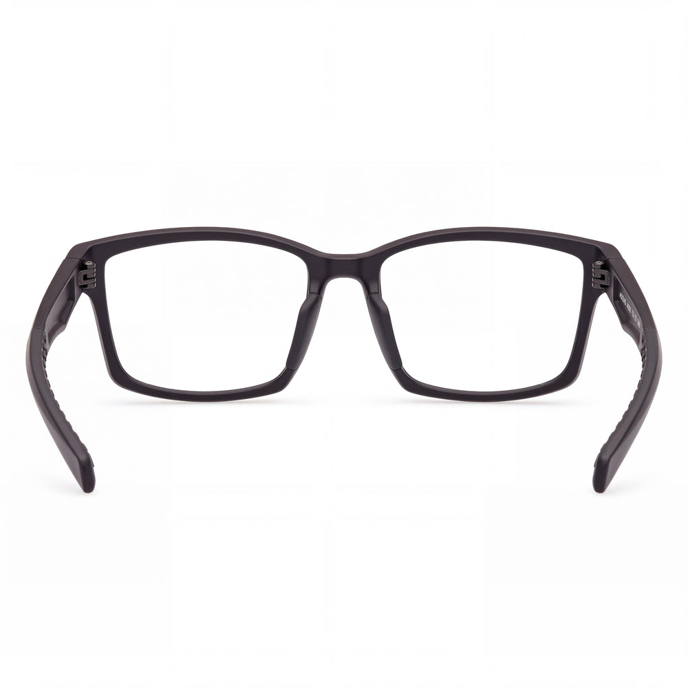 Adidas Sport Classic Unisex Sunglasses, Injected Matte Black Frame, Multicolor Polycarbonate Lens, Full Rim, 57-17-140mm