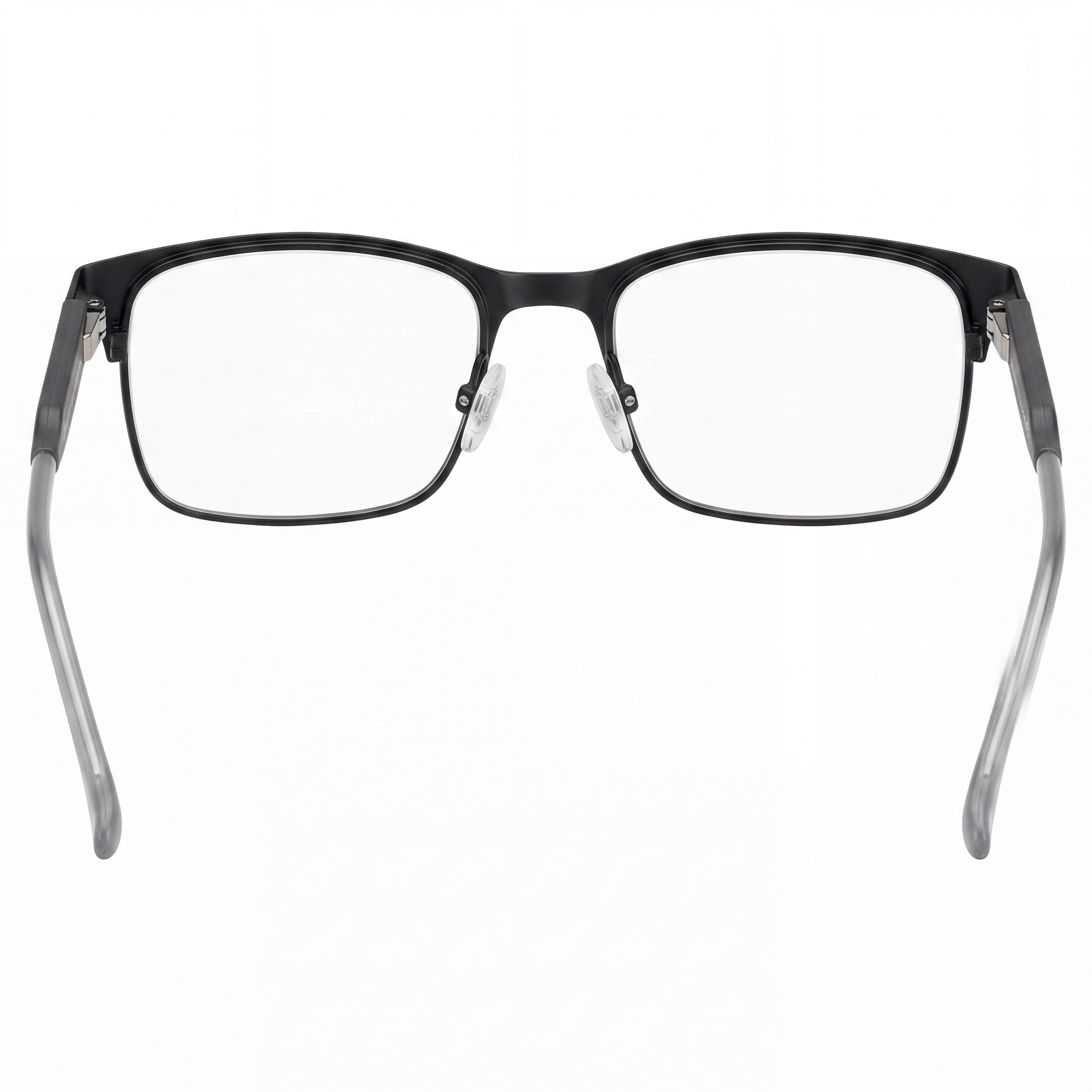 Tommy Hilfiger TH 1396 Unisex Alloy Steel Matte Dark Rust Brown Eyeglasses with Polycarbonate Lenses 53-18-140, Photo 3