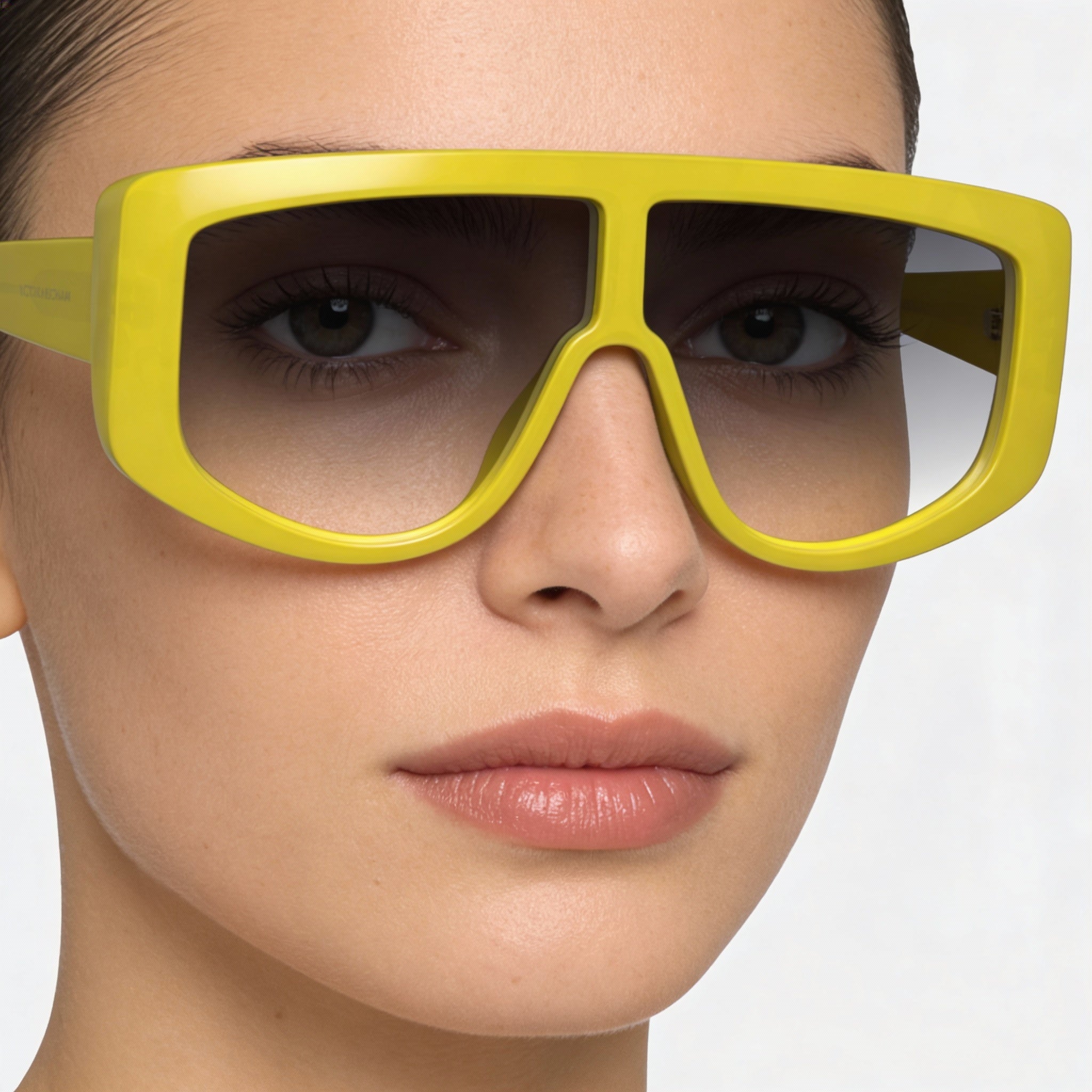 Gafas de sol Victoria Beckham Modern VB664S de policarbonato, montura de acetato, color amarillo, no polarizadas, 61 mm, Photo 4