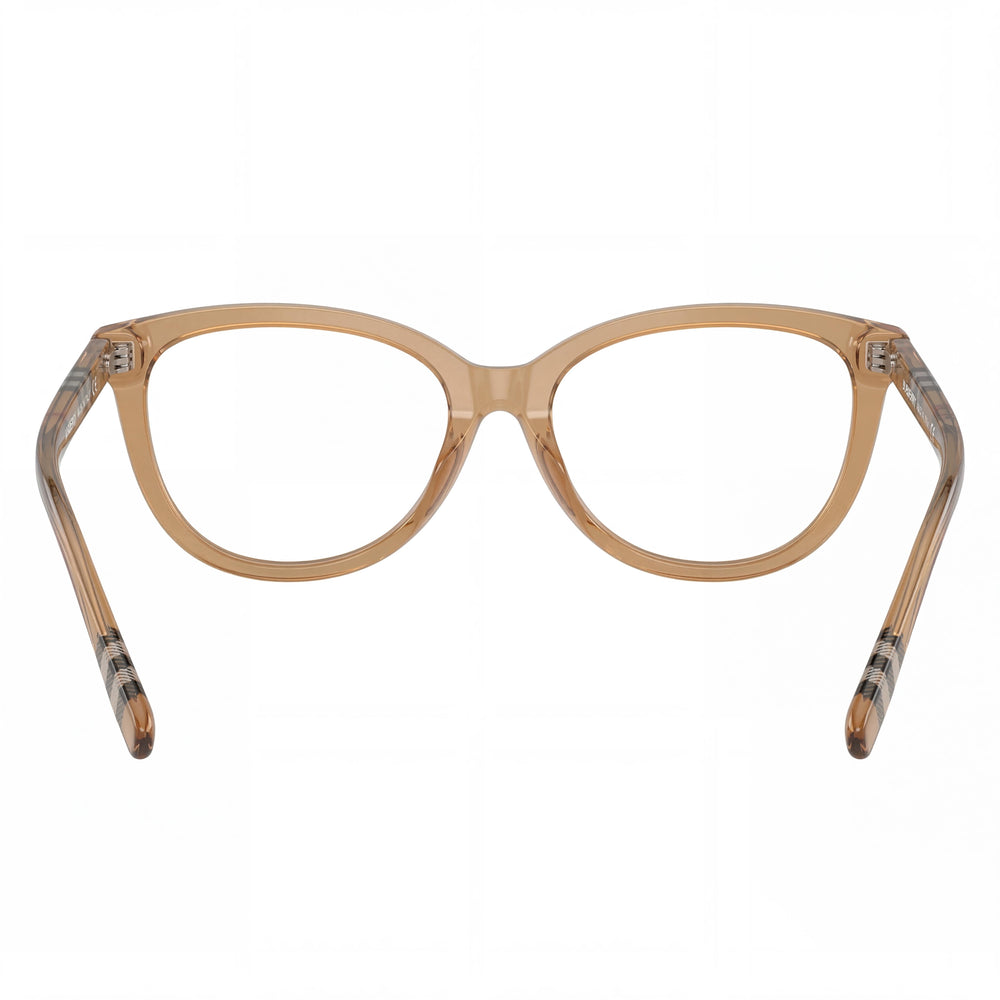 BURBERRY Classic Women's Eyeglasses, made with an Acetate frame, presented in Beige color, 54mm Lens Width