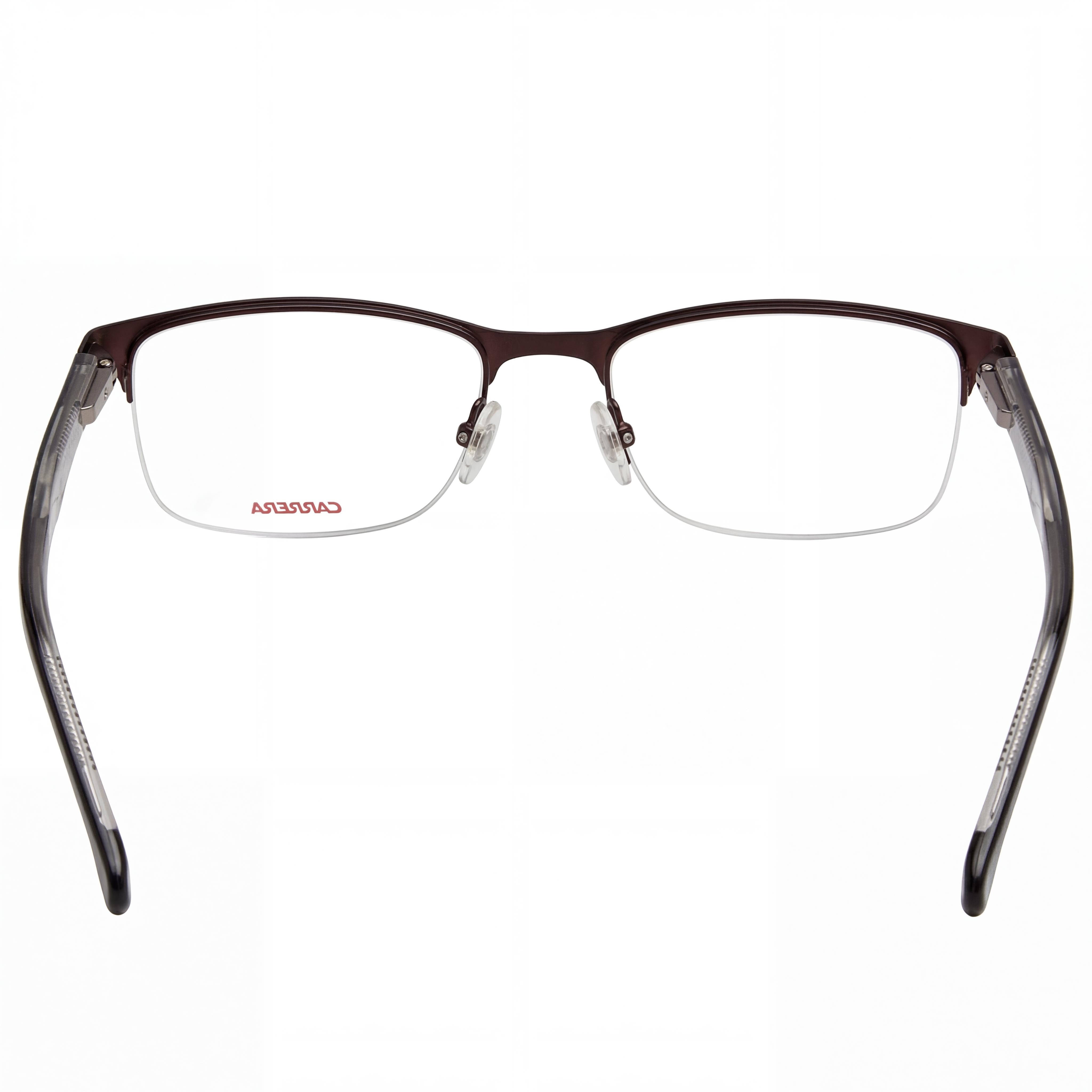 Gafas de sol Carrera 291 de aleación moderna de acero, color marrón mate, no polarizadas, de policarbonato, unisex, 55mm, Photo 3