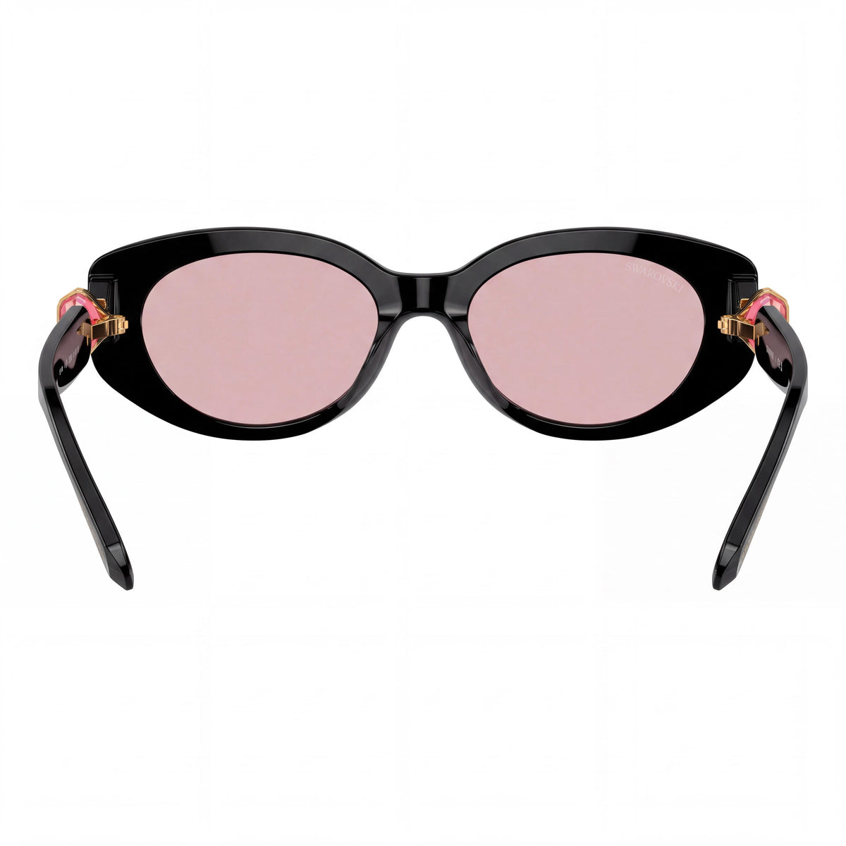 Swarovski SK6002 Women's Square Multi-coloured Acetate Frame Sunglasses 53mm UV Protection, Photo 3