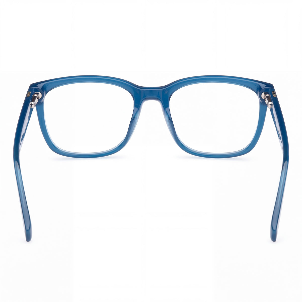 Gafas graduables para mujer GUESS Gu8281 de inyección moderna en azul brillante, 53 mm, con lentes de demostración transparentes, listas para graduar, Photo 3
