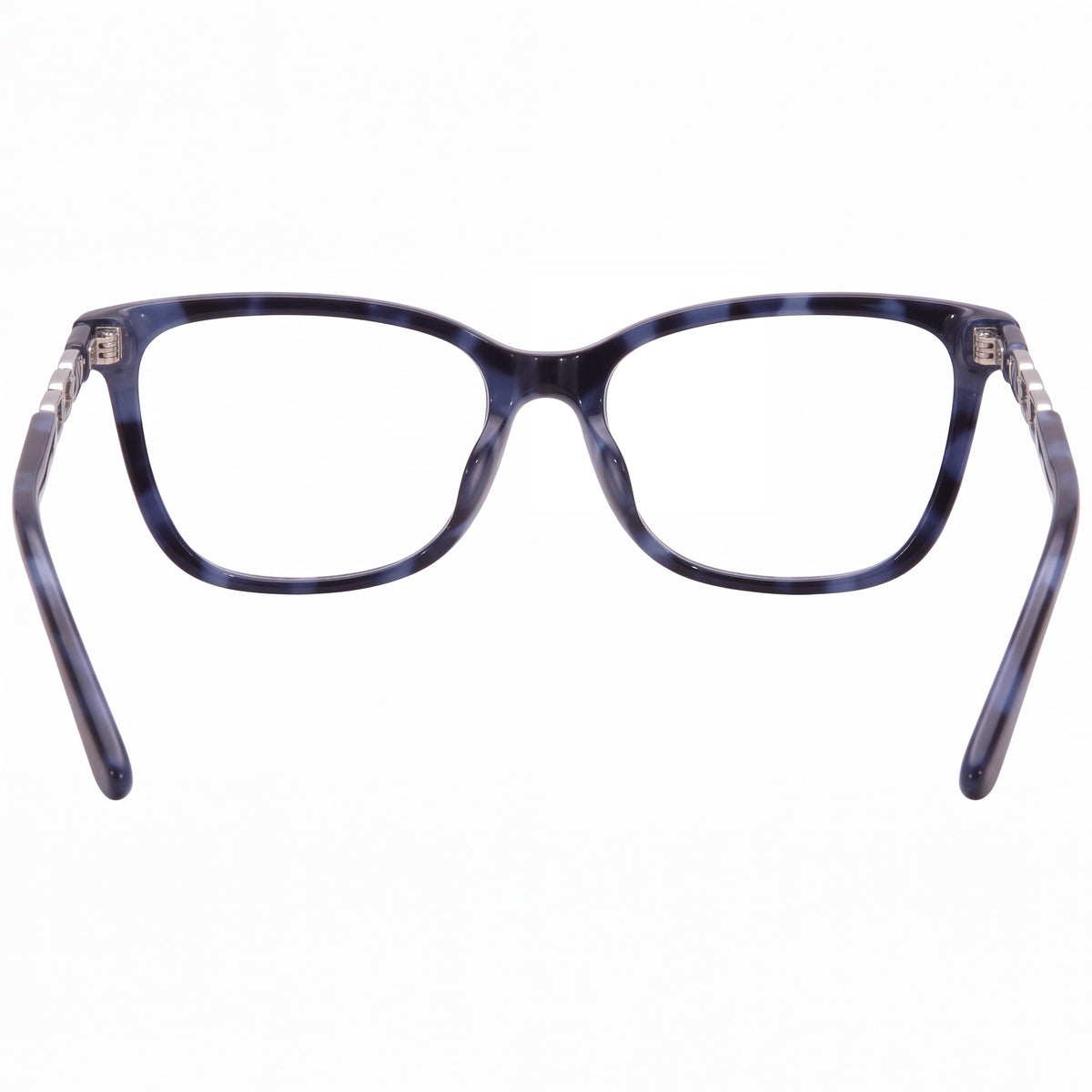 Michael Kors Greve MK4097 Women’s Blue Tortoise Plastic Full Rim Rectangle Prescription-Ready 54mm Eyeglasses, Photo 3