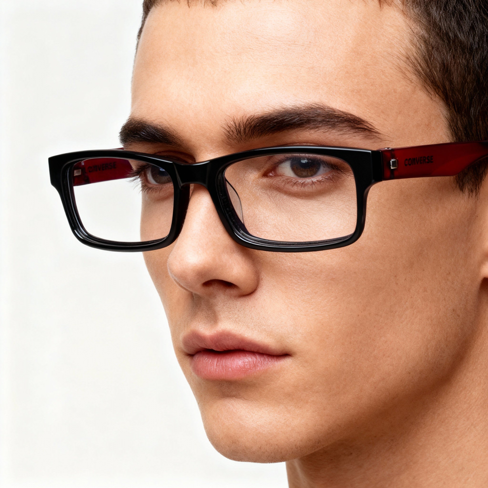 CONVERSE ALL STAR Unisex Rectangle Eyeglasses, Multicoloured Plastic Frame, Non-Polarized, 20-140, Photo 4