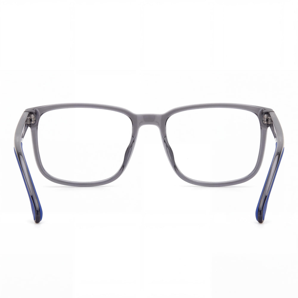 Carrera 8894 10754509V5517 Unisex Montura de Poliamida Gris Azul, Lentes Grises Degradadas Azules No Polarizadas con Protección UV 55mm