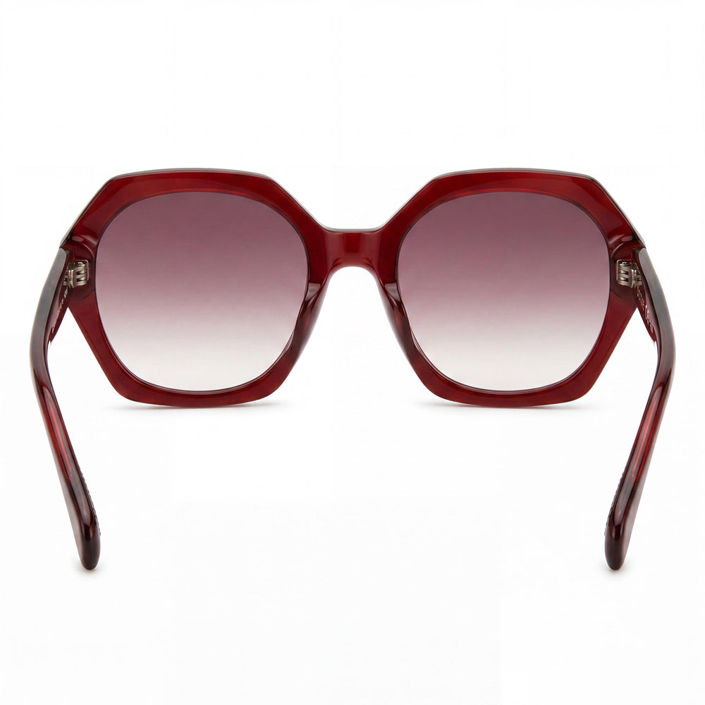 Gafas de sol Rag & Bone Modern Heritage para mujer, burdeos/rosa, policarbonato ecológico, protección UV, 55 mm