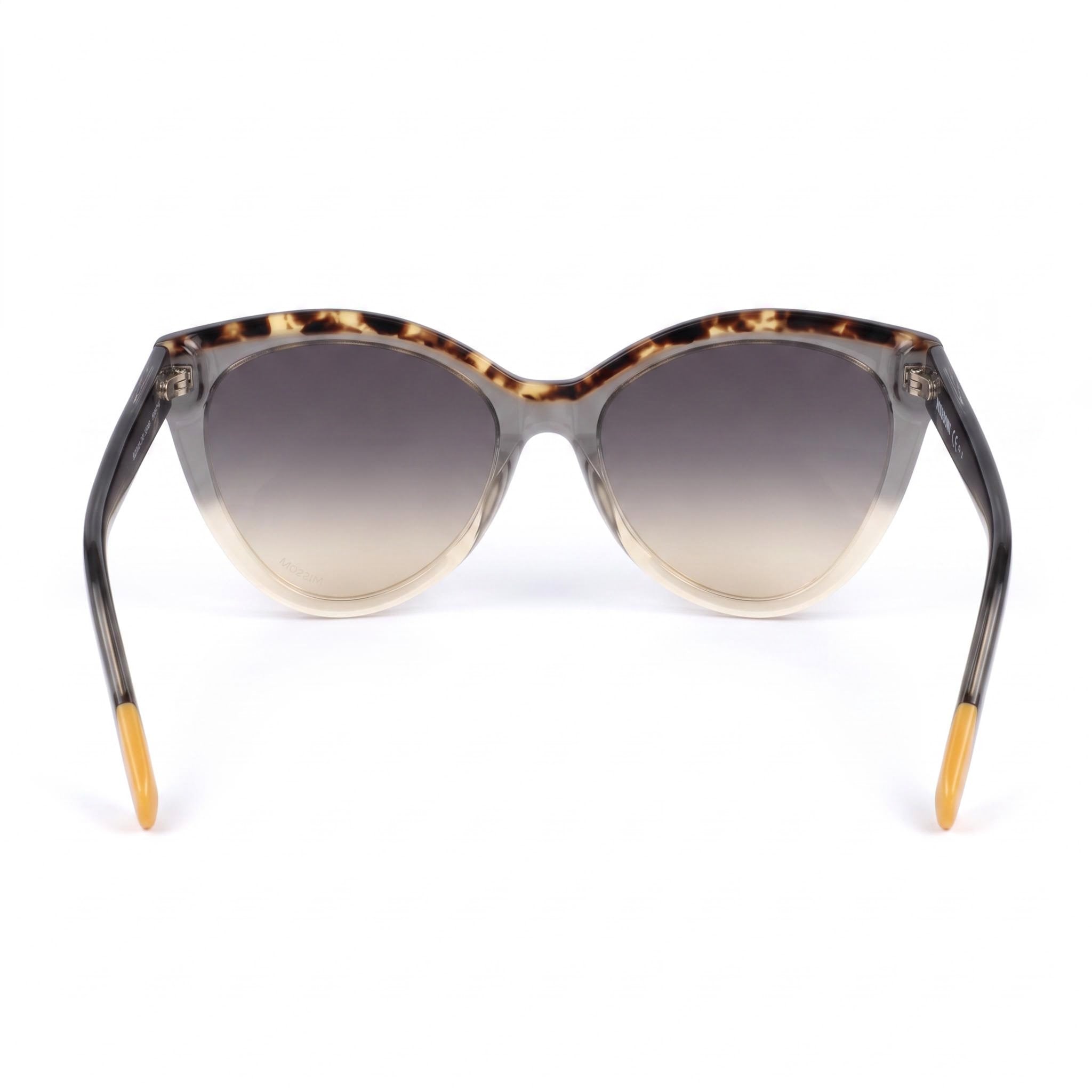 M Missoni Modern Women's Transparent Faded Tortoise Acetate Grey Ochre UV Protected Non-Polarized Sunglasses 57mm, Photo 4