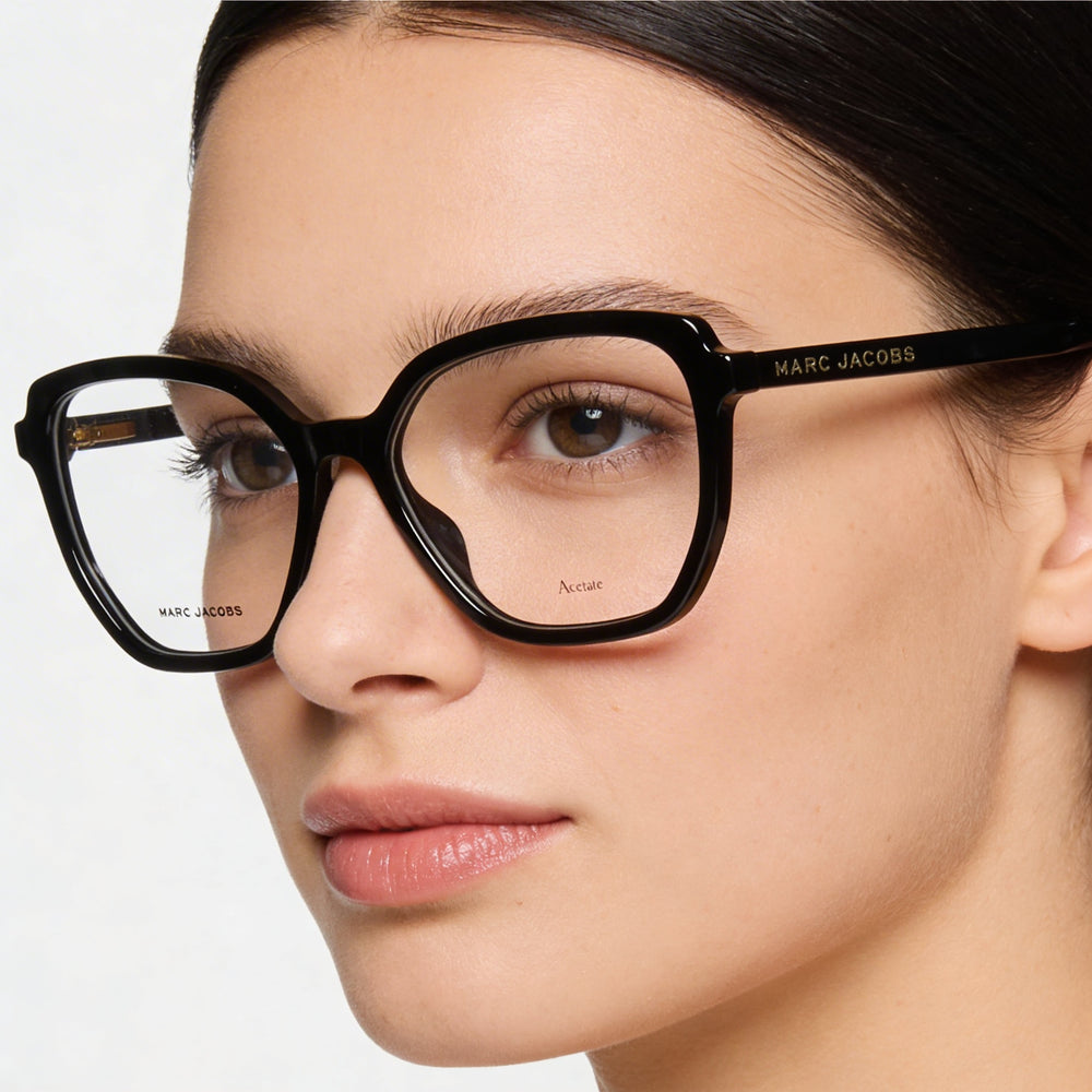 Gafas Marc Jacobs Vista Marc 661 para mujer con montura de acetato no polarizado y lentes de policarbonato 53-16-140