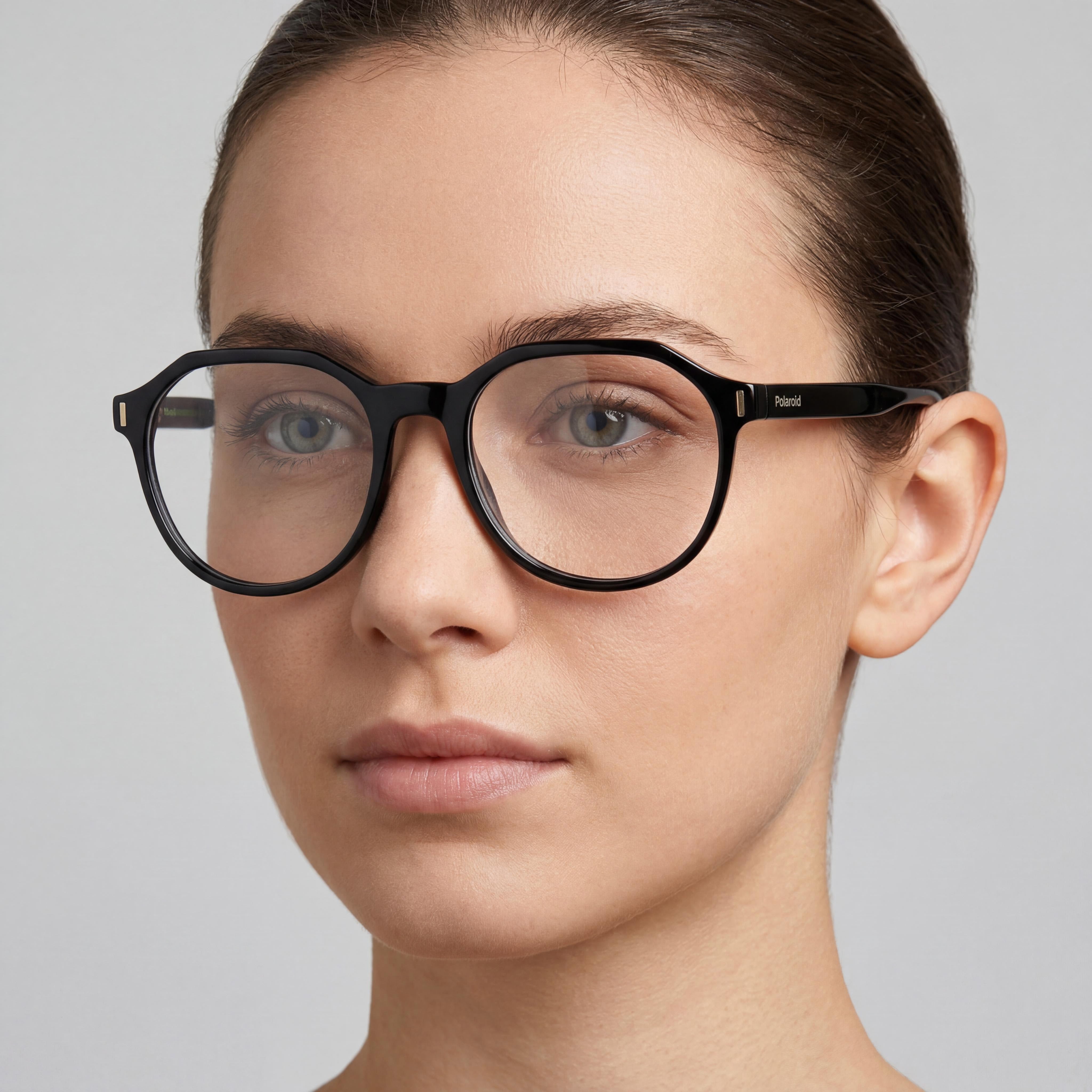 Polaroid Modern Unisex Black Polyamide Frame Non-Polarised Polycarbonate Lens Sunglasses 52-19-140, Photo 4