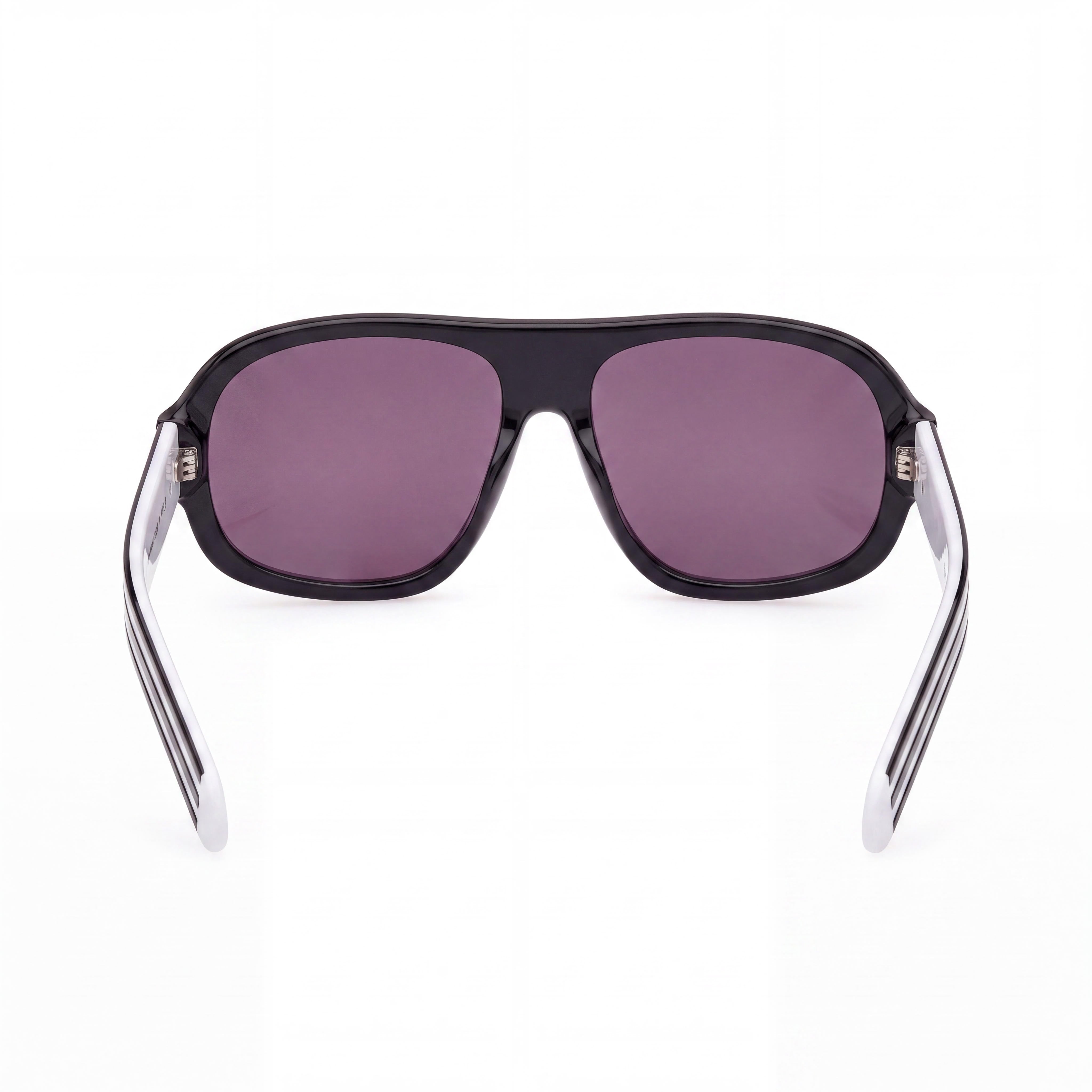 adidas Originals Men’s Casual Plastic Frame Shiny Black Smoke Lens UV 400 Sunglasses 59mm Lens Width, Photo 4