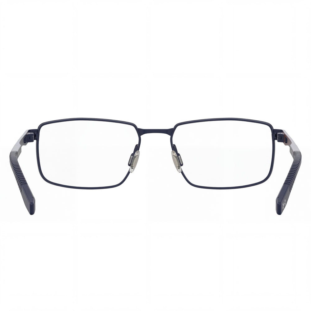 Gafas de sol Under Armour Lox informales para mujer, azul mate, naranja, montura de titanio 57/16/150