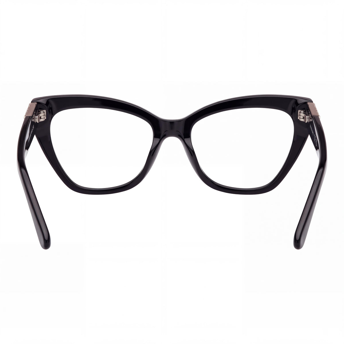 GUESS by Marciano Gm50037 Women's Shiny Black Plastic Eyeglasses 53/17/140, Photo 3
