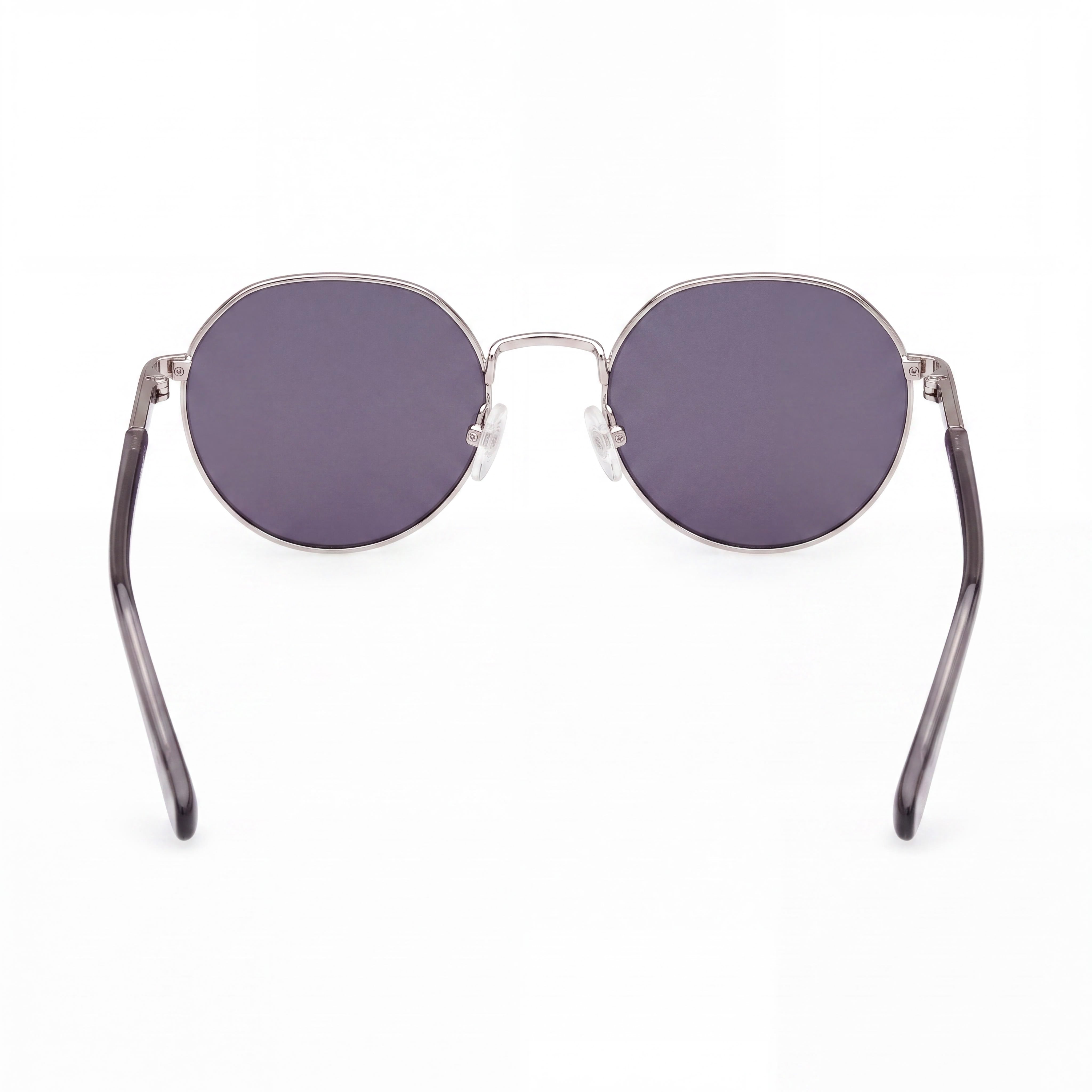 GANT Women's GA7233 Metal Frame Polycarbonate Lens UV Protective Sunglasses in Shiny Palladium 53mm Lens, Photo 4