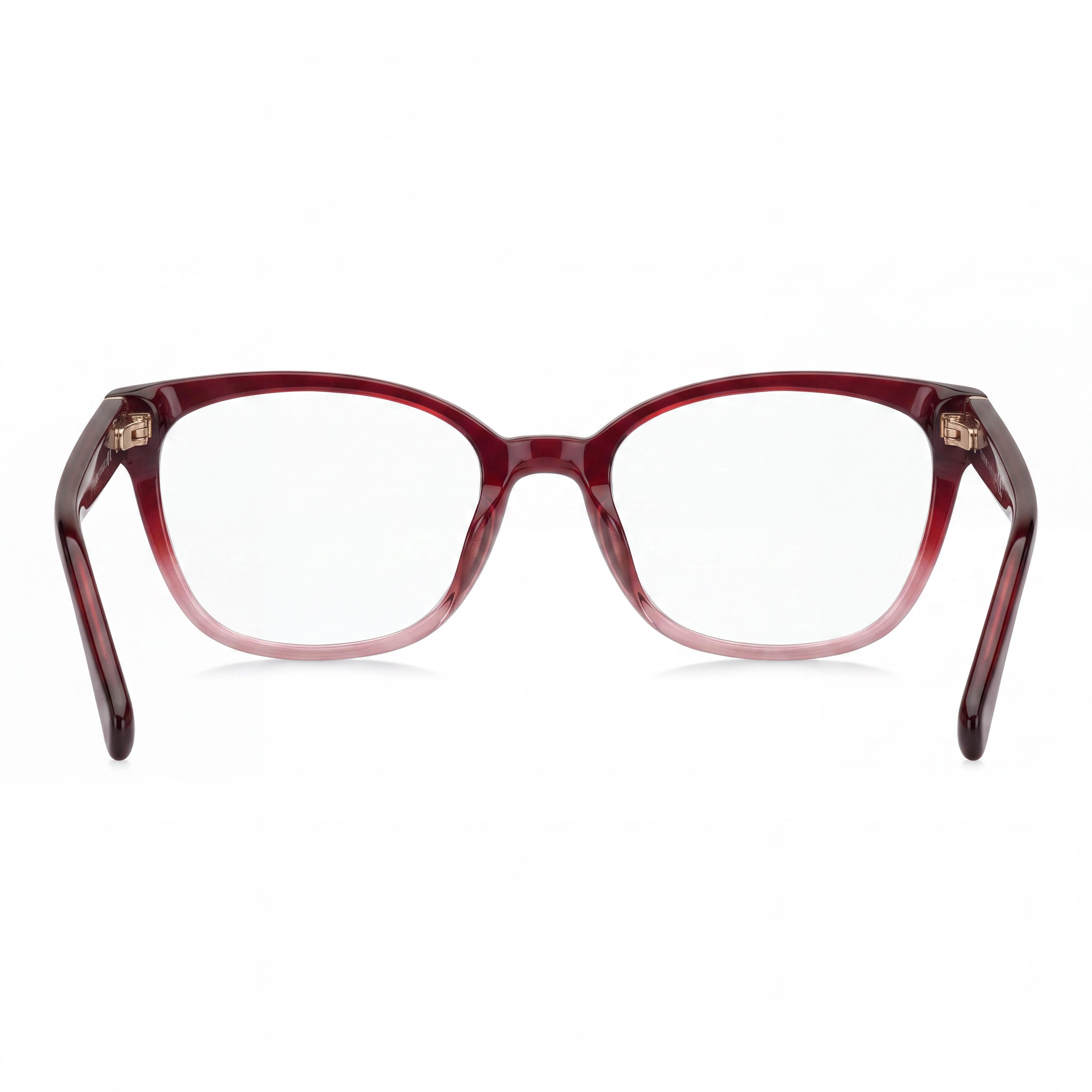 Gafas Tommy Hilfiger TH 1840 de Acetato de Montura Completa Cuadradas Modernas para Mujer con Marco Rojo, Talla 52, Photo 2