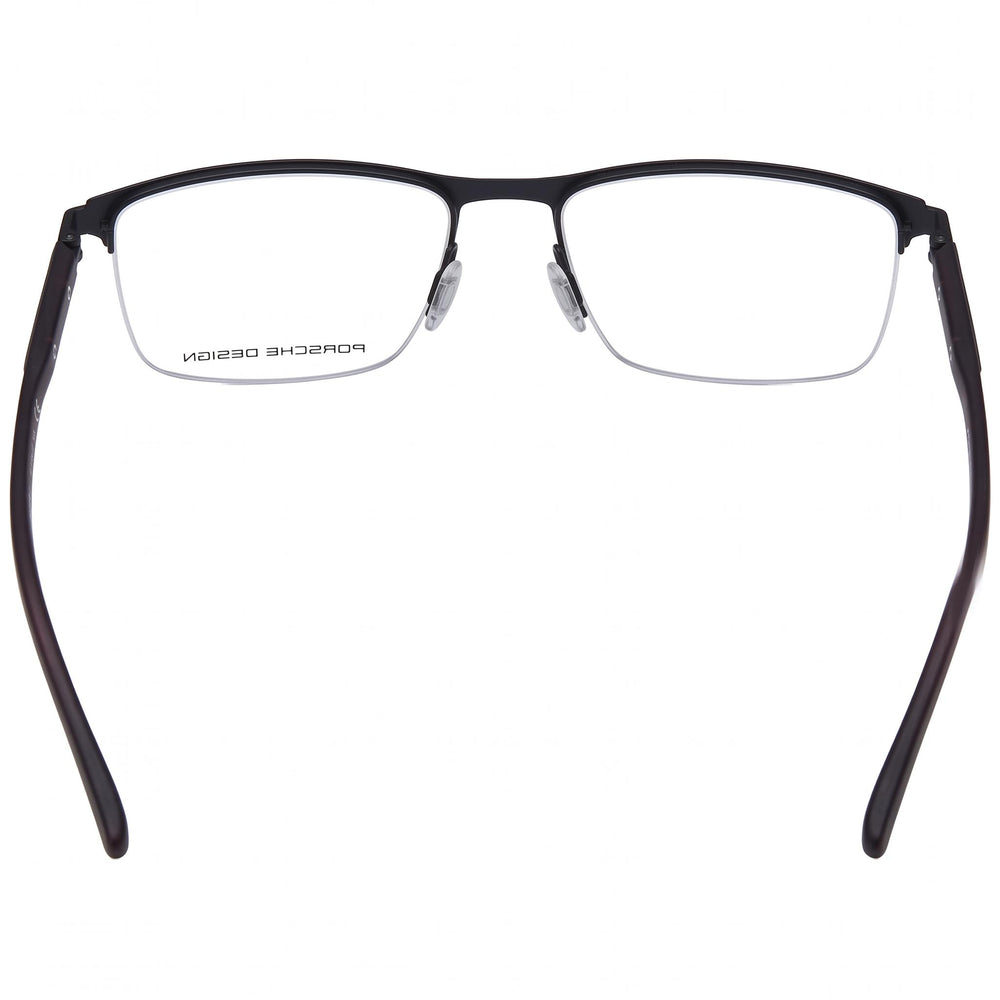 Porsche Design Modern P8371 Eyeglasses for Men with Black Plastic Frame, 54mm Lens Width