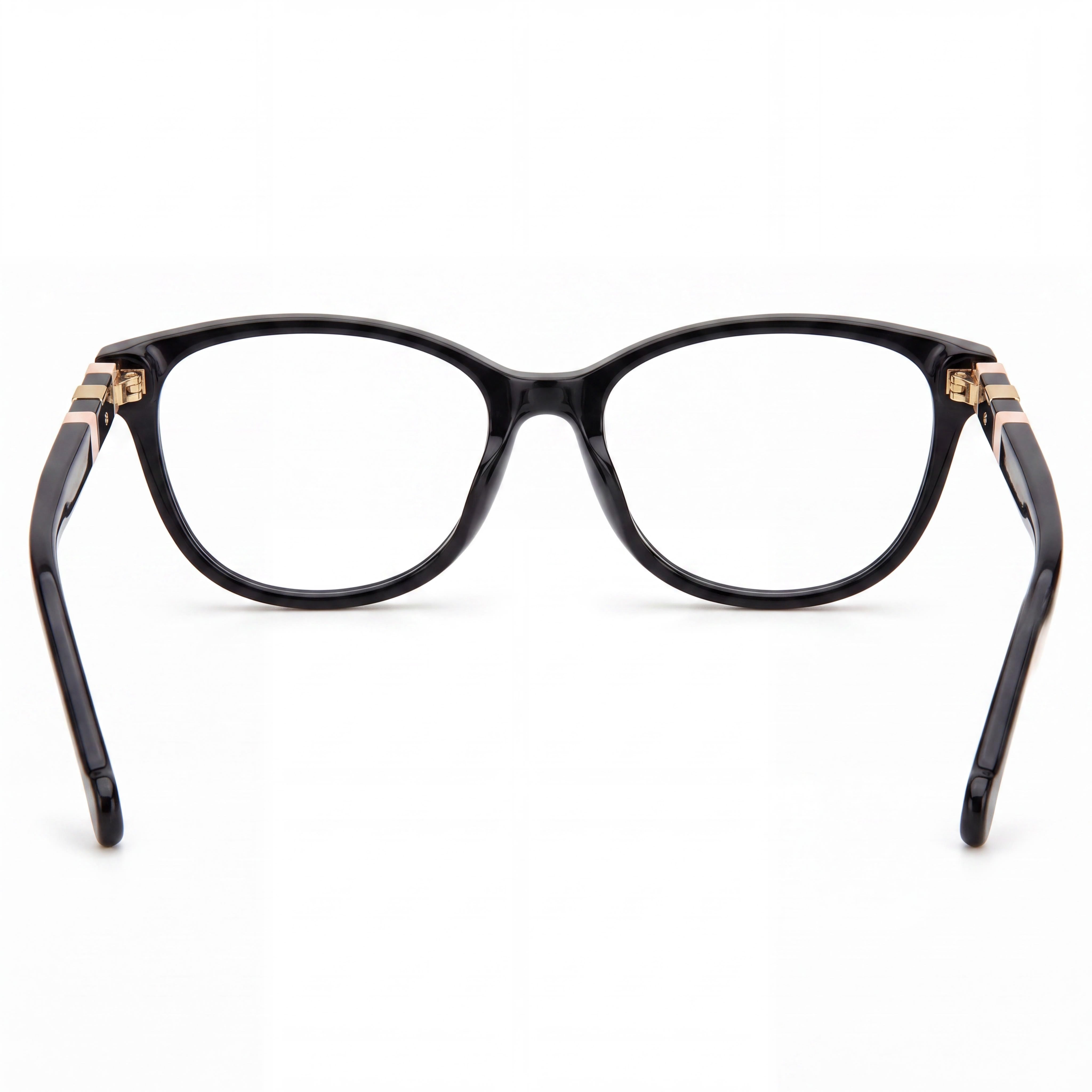 Gafas Carolina Herrera CH 0048 de mujer modernas estilo Cat Eye, montura completa de acetato, negro rosa 55mm, Photo 3