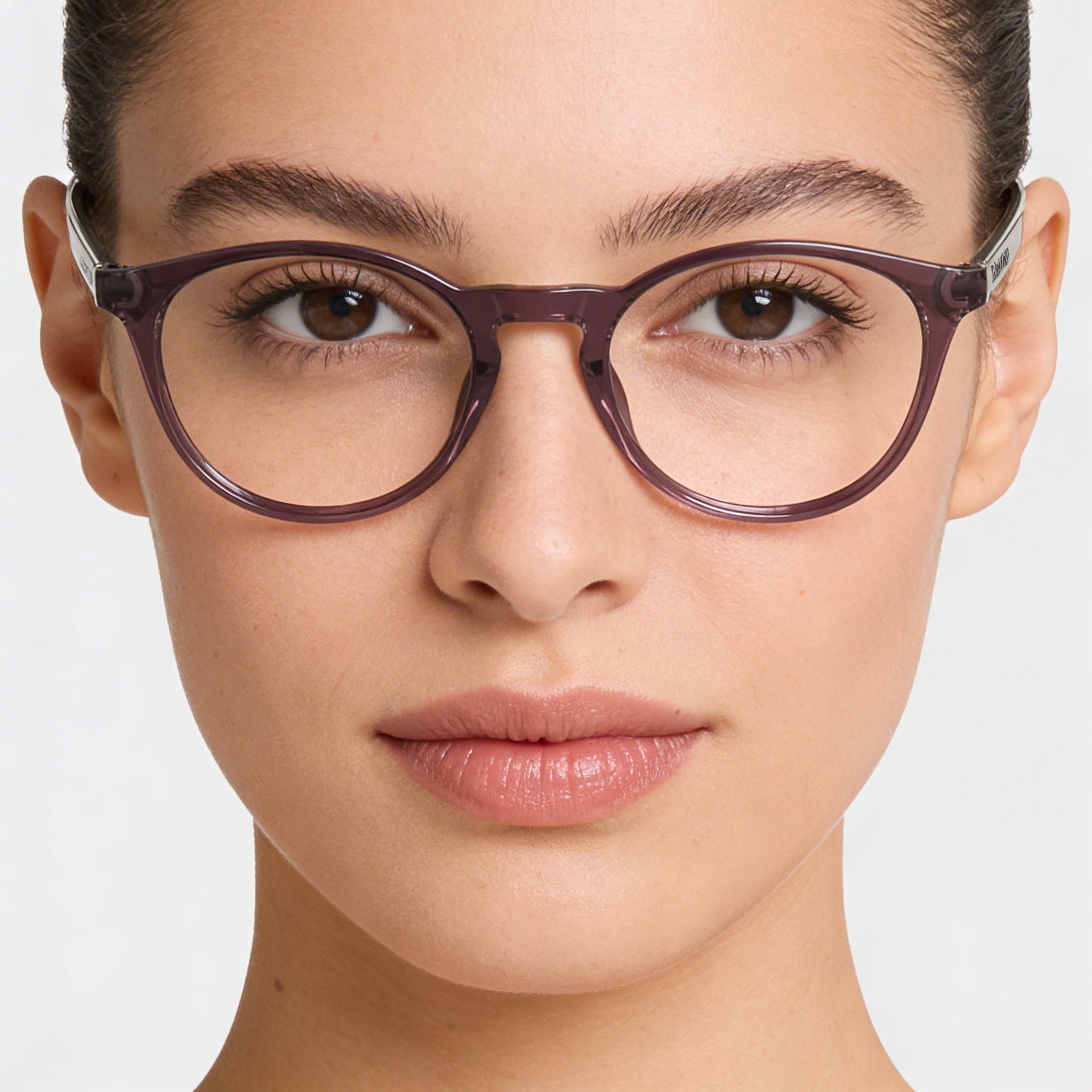 Calvin Klein Ck23549 Women's Grey Injected Frame Eyewear with Grey Polycarbonate Lenses, 50mm, Photo 4