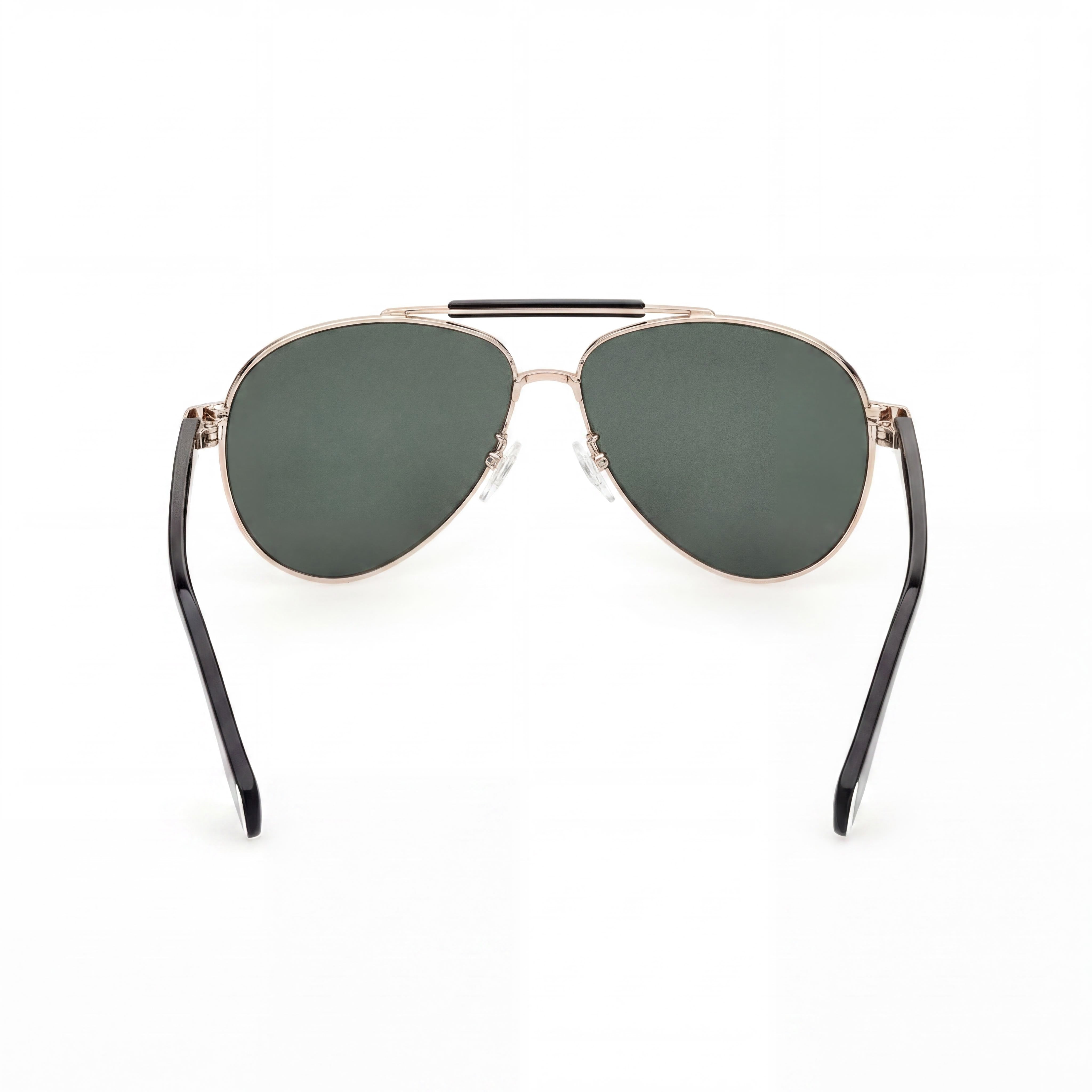 adidas Originals Modern Men's Shiny Rose Gold Acetate Sunglasses with Green UV Protection Lenses 59mm, Photo 3