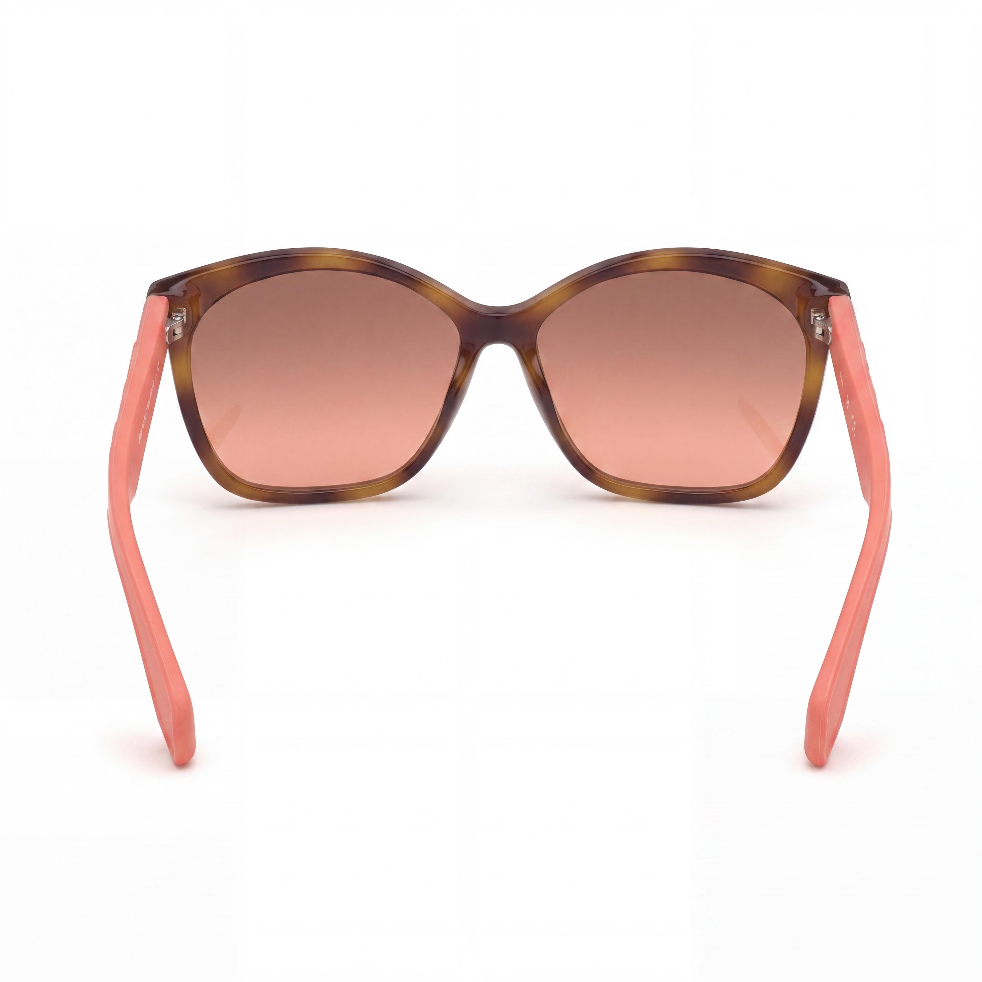 adidas Originals OR0045 Women's Blonde Havana Injected Non-Polarized Graded Brown Sunglasses 57-15-140, Photo 3