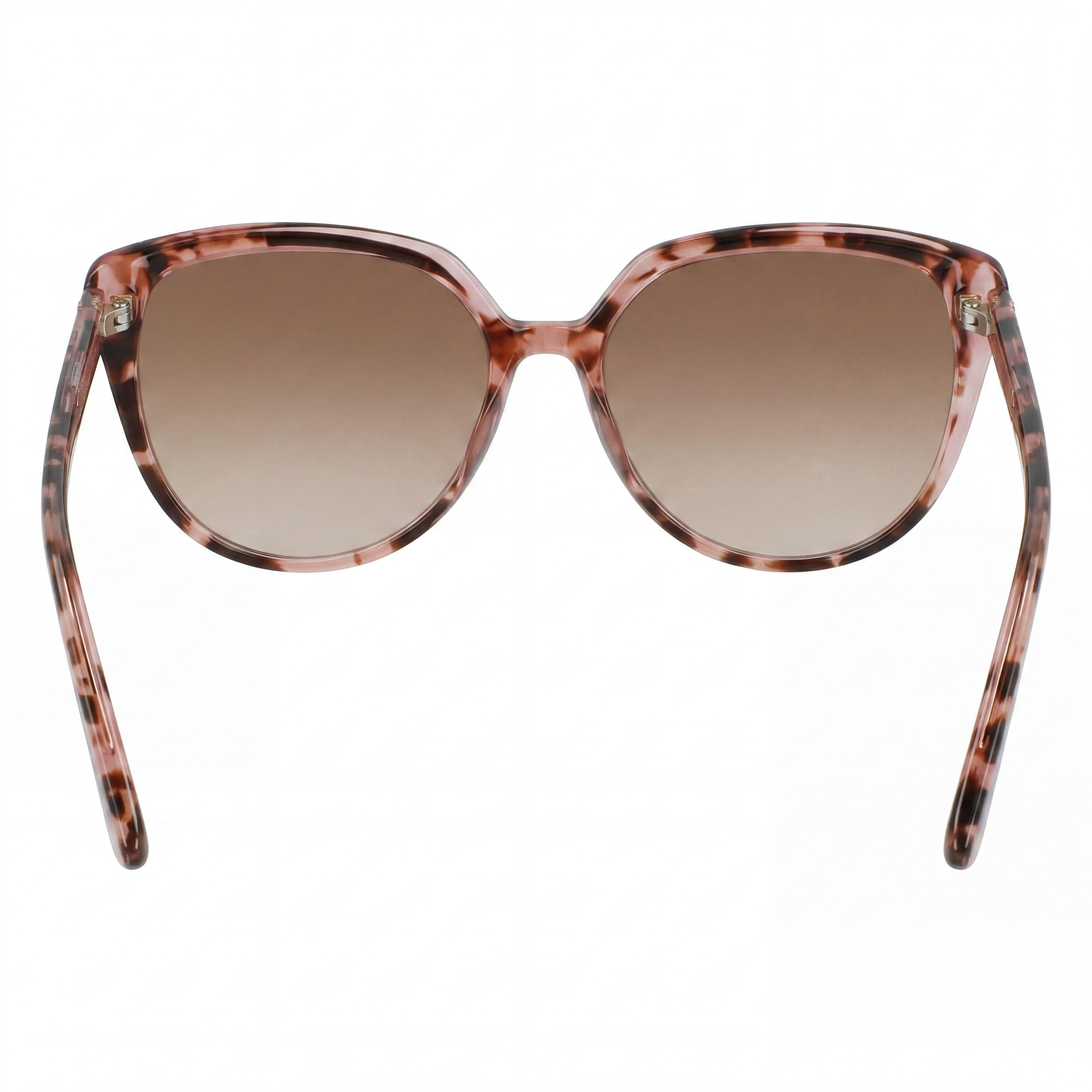 Anne Klein Ak7077 Women's Blush Tortoise Cat-Eye Sunglasses with UV Protection, Brown Gradient Lenses, 54mm, Photo 4