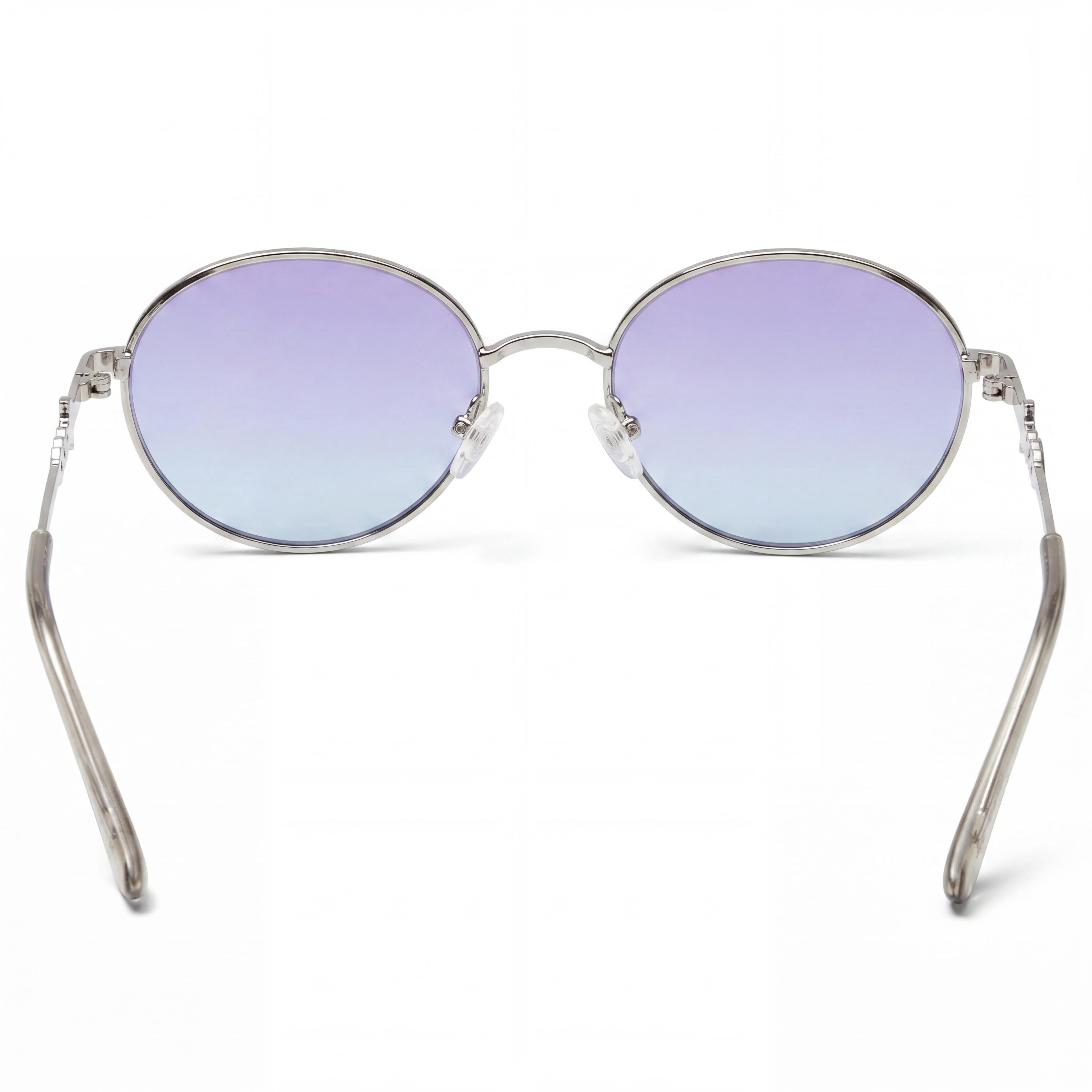 Guess GF4014 Silver Oval Gradient Sunglasses for Women, Photo 4