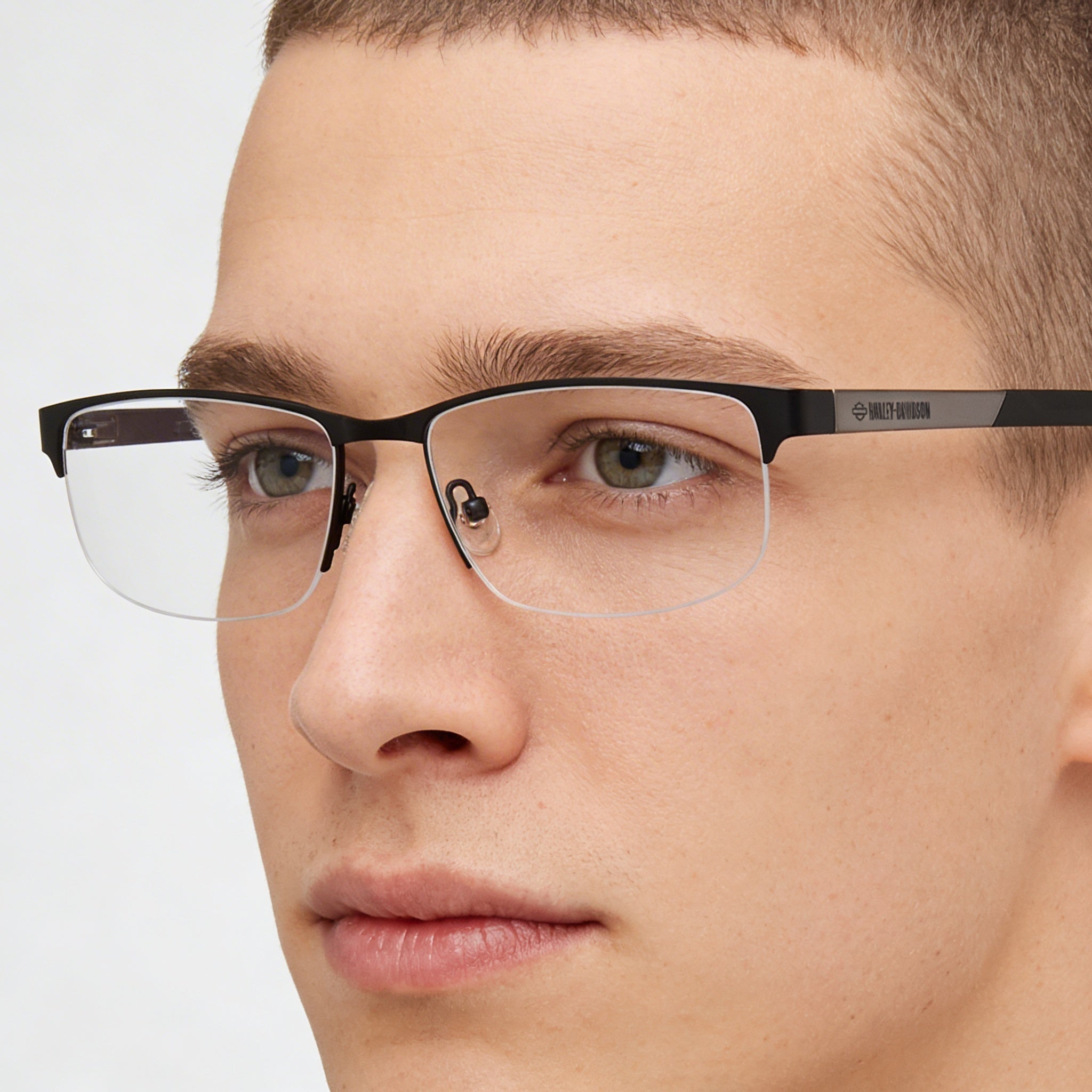 Harley-Davidson Unisex Black Eyeglasses, Photo 4