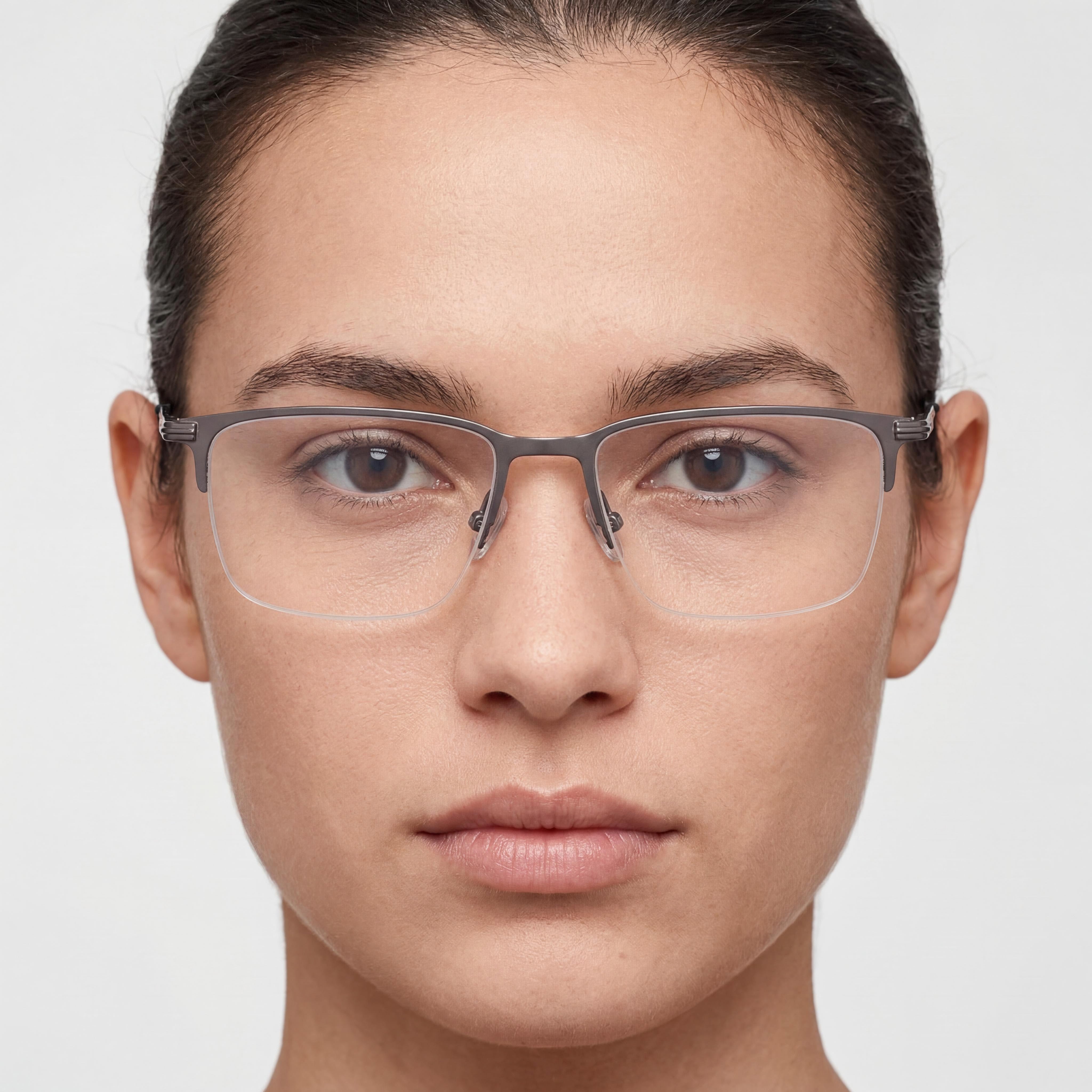 GANT Ga50053 Unisex Eyeglasses, Bronze Frame, Matte Gunmetal Color, Lens Width 53mm, Bridge Width 17mm, Temple Length 145mm, Photo 4