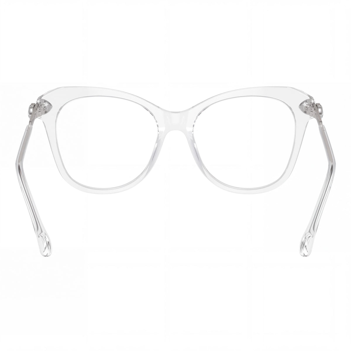 Swarovski SK2012 Women's Butterfly Style Acetate Optical Frame in Crystal, Non Plastic Lenses, 51mm, Photo 3