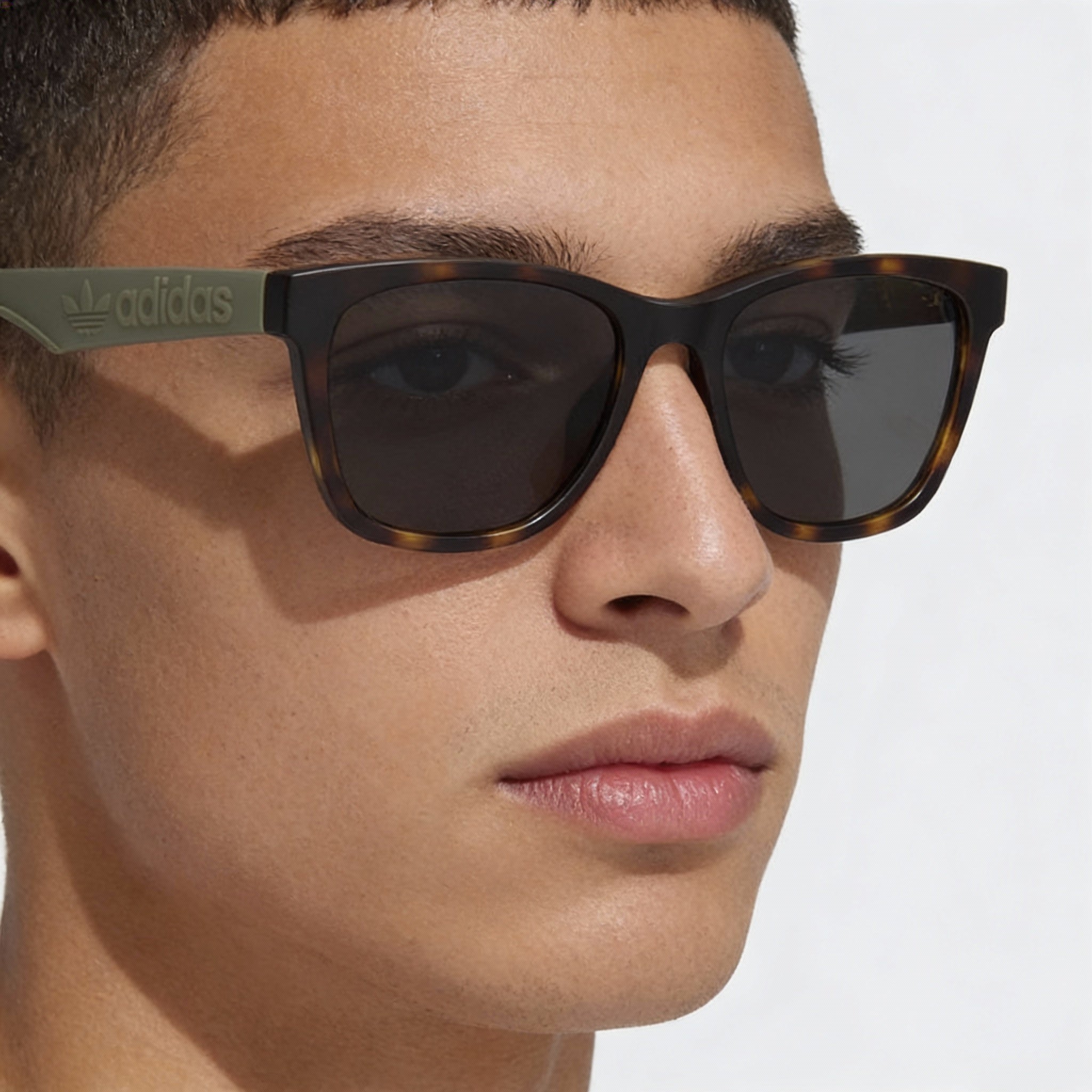 Adidas Modern Navigator Unisex Injected Sunglasses Dark Havana 54mm UV Protected, Photo 4