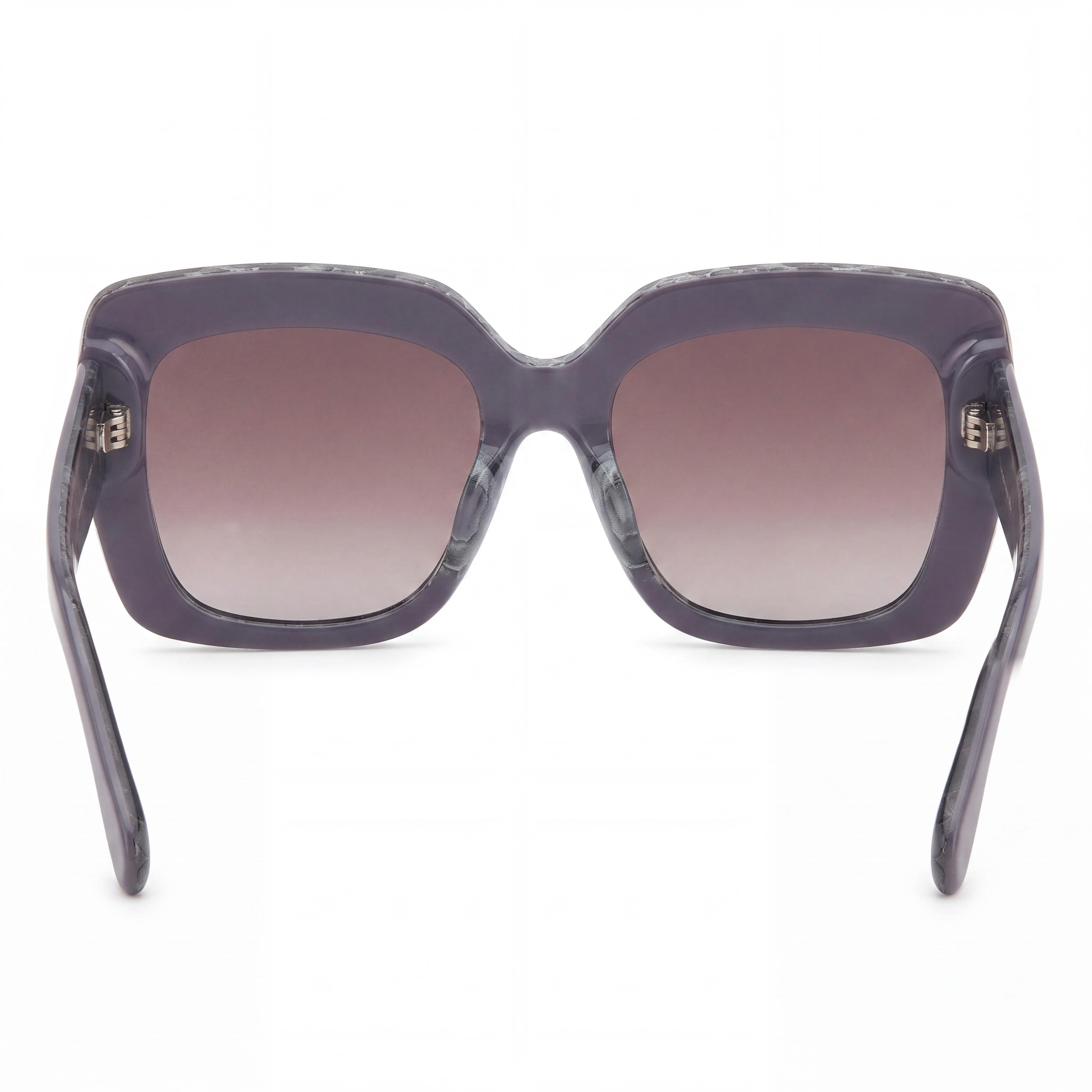 Gafas de Sol Rectangulares Fossil Fos 3158/S para Mujer, Color Malva/Marrón, Lentes Marrones Degradadas, Protección UV, 54mm, Photo 4