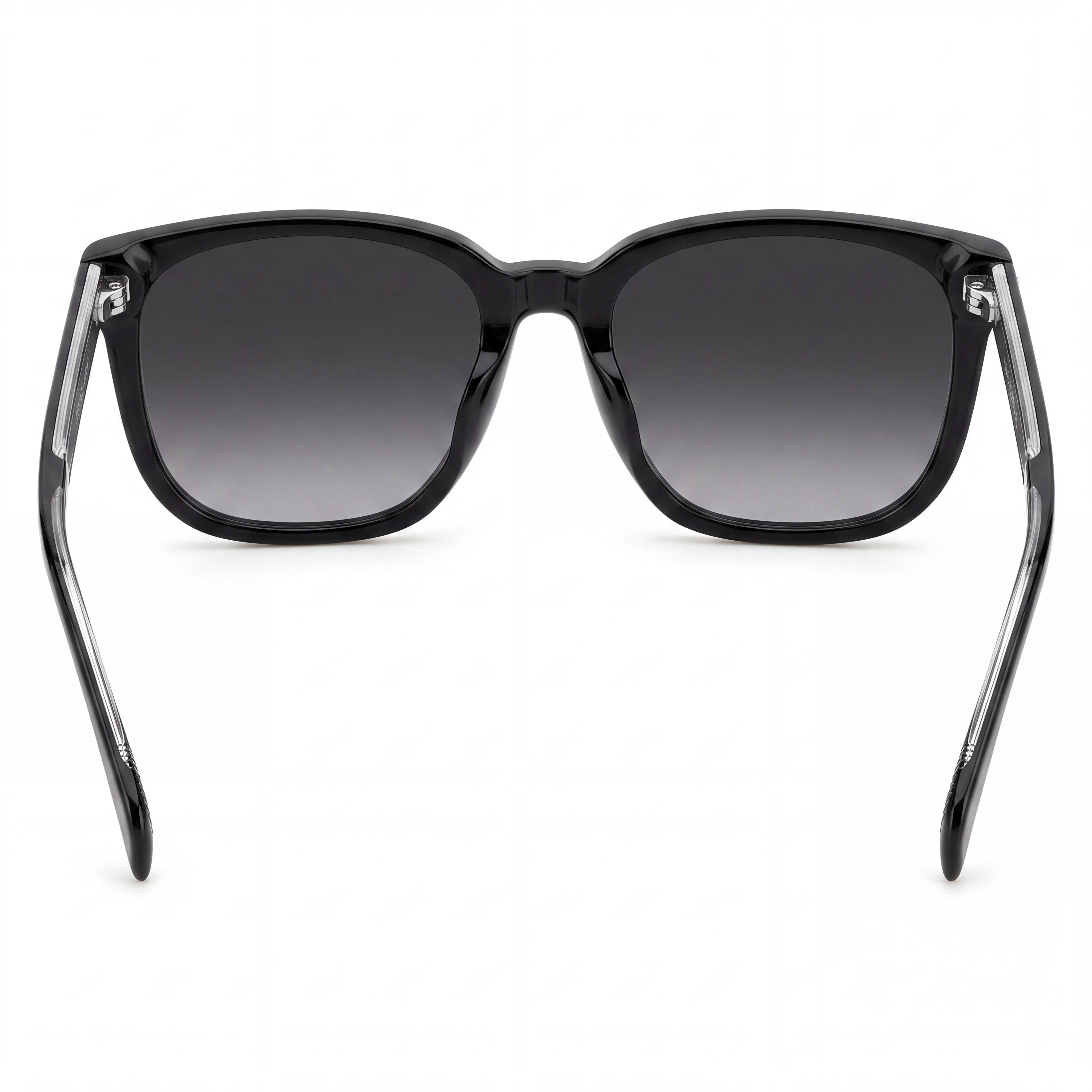 David Beckham Db 1071/F/S Men's Black Acetate Rectangular UV Protected Sunglasses 57mm, Photo 4