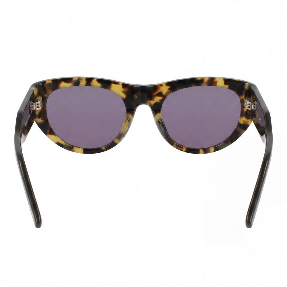 Gafas de sol DKNY Dk550s para mujer, montura y lentes de plástico color tortuga Tokyo, protección UV, 53-21-140 mm