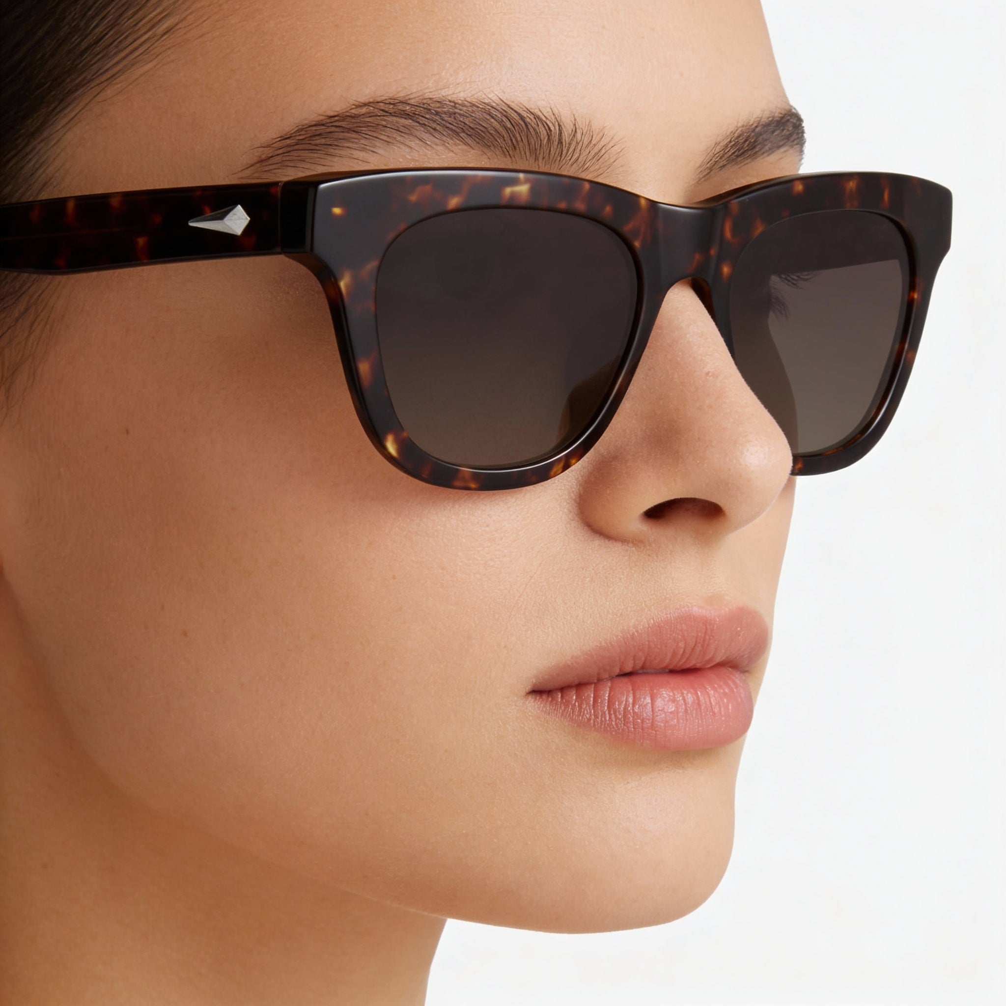 Rag & bone Casual Women's Havana Ecological Oil Frame Brown Shaded Non-Polarized Sunglasses 52/19/145, Photo 5
